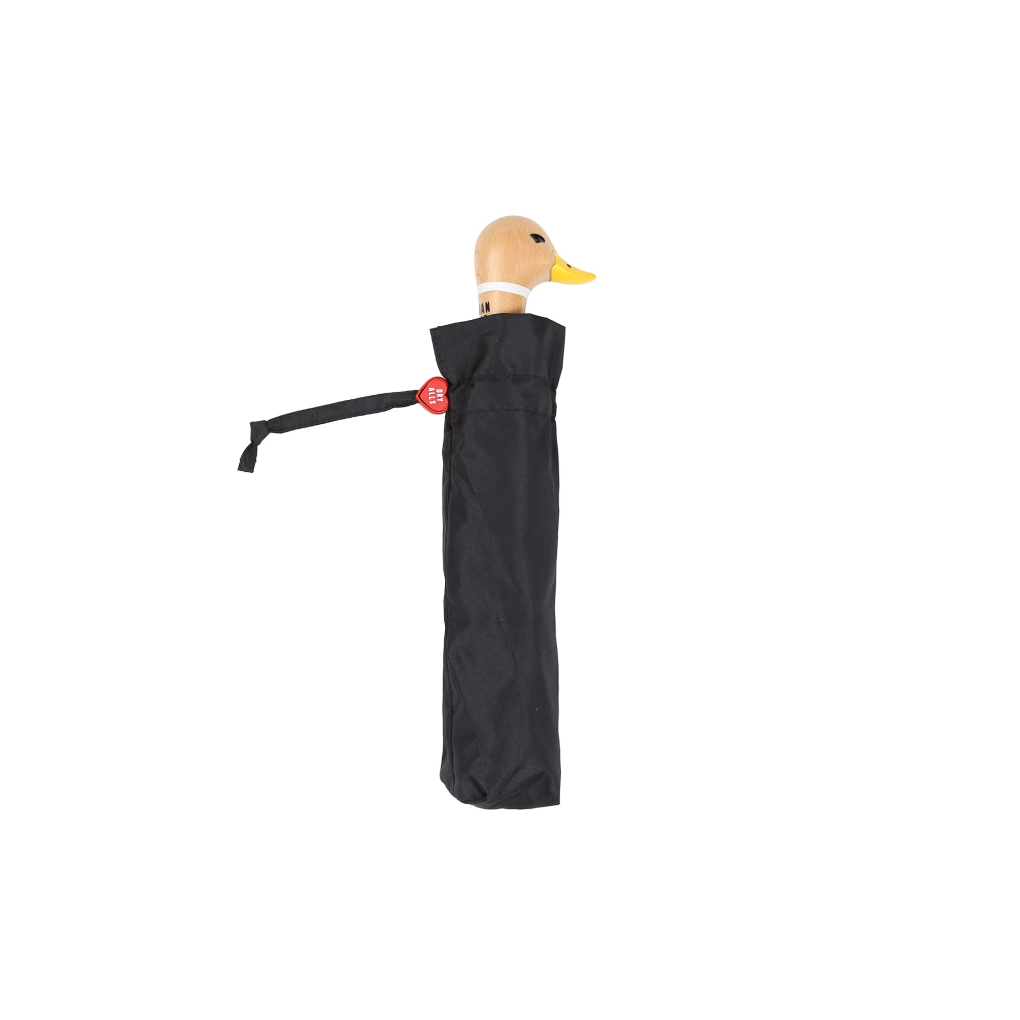 Duck Compact Umbrella - Black product photo