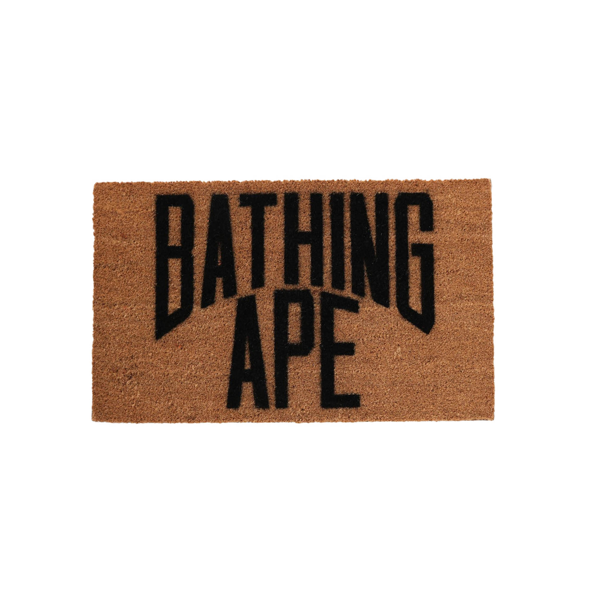 Bathing Ape Logo Doormat - Brown product photo