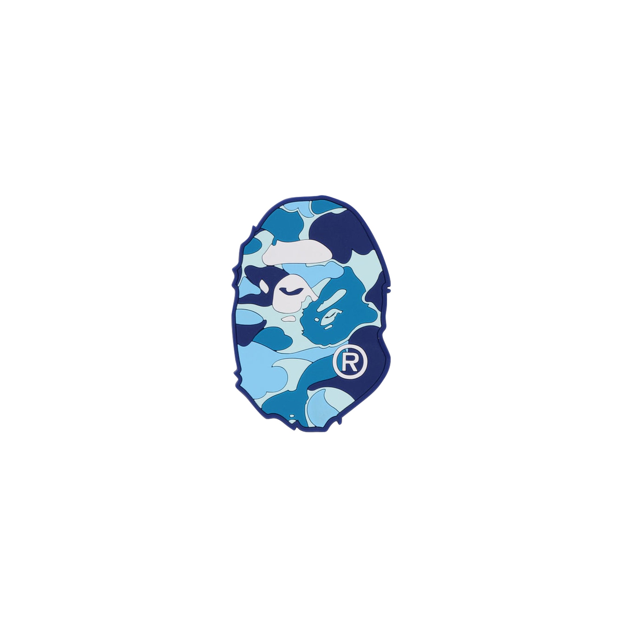 ABC Camo Ape Head Rubber Coaster - Blue product photo