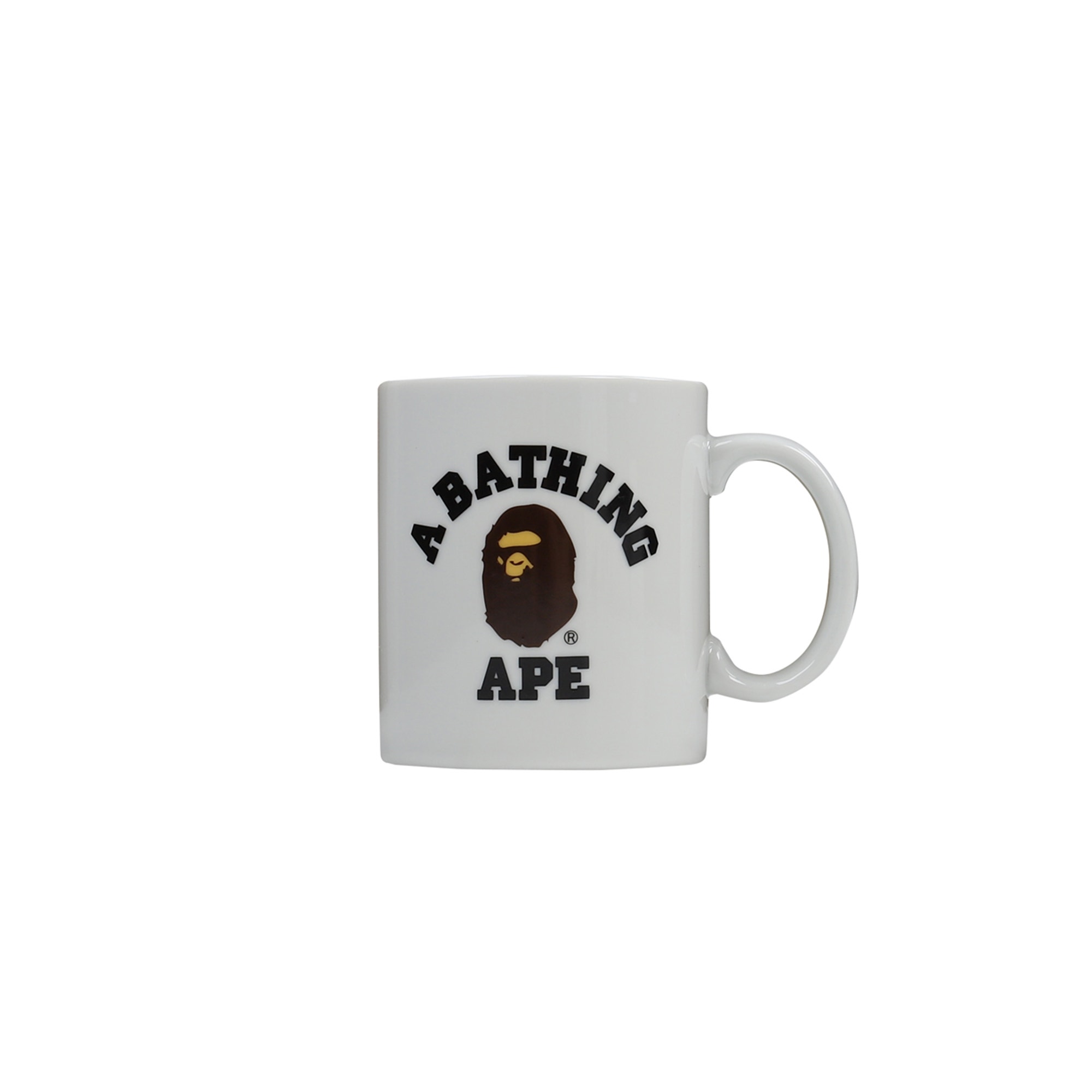 College Pottery Mug - White product photo
