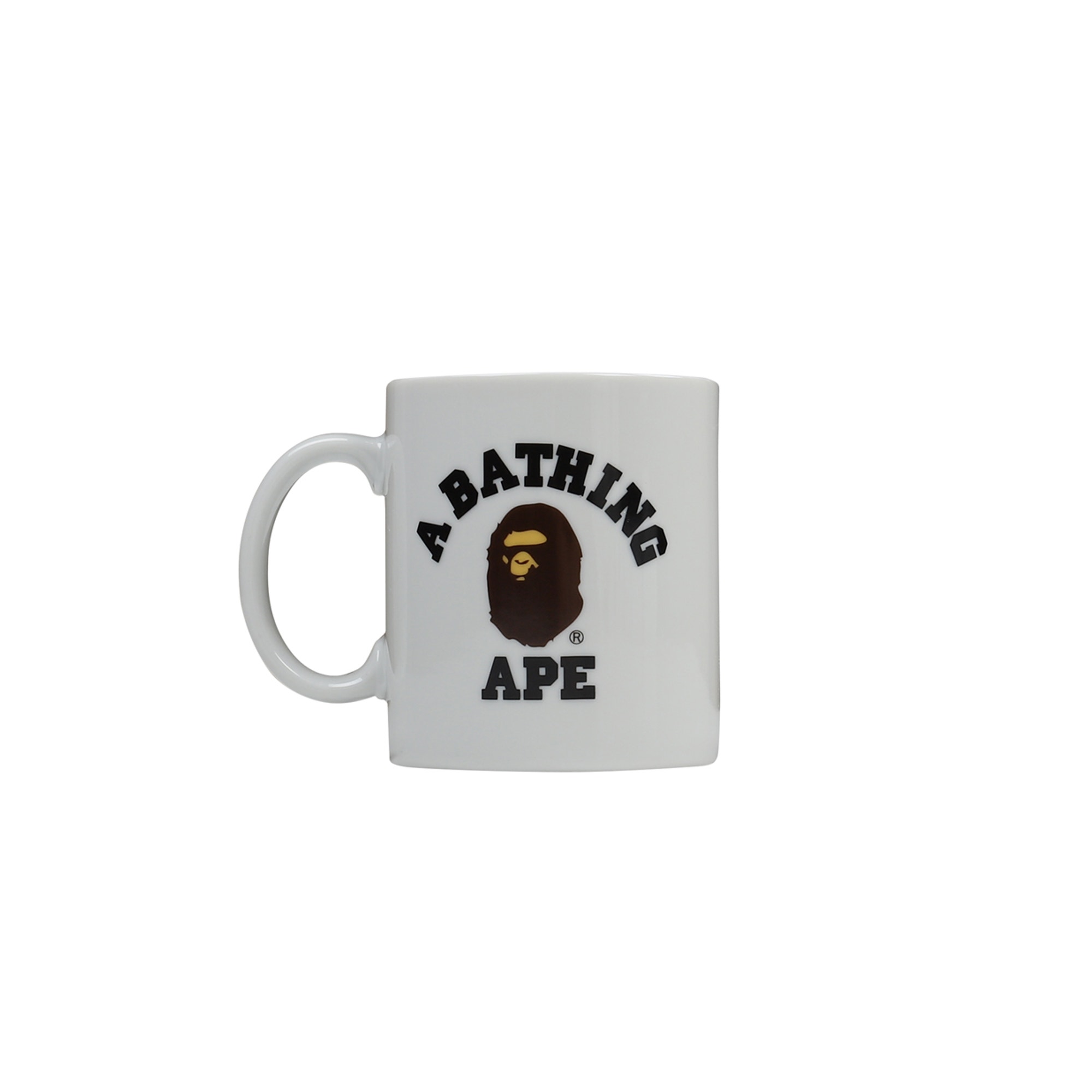 College Pottery Mug - White product photo