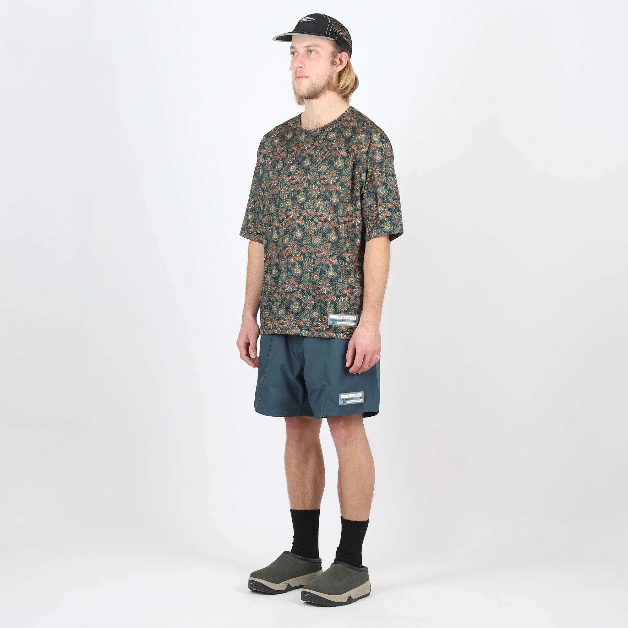 Iridescent Tang Pang Shorts - Green product photo