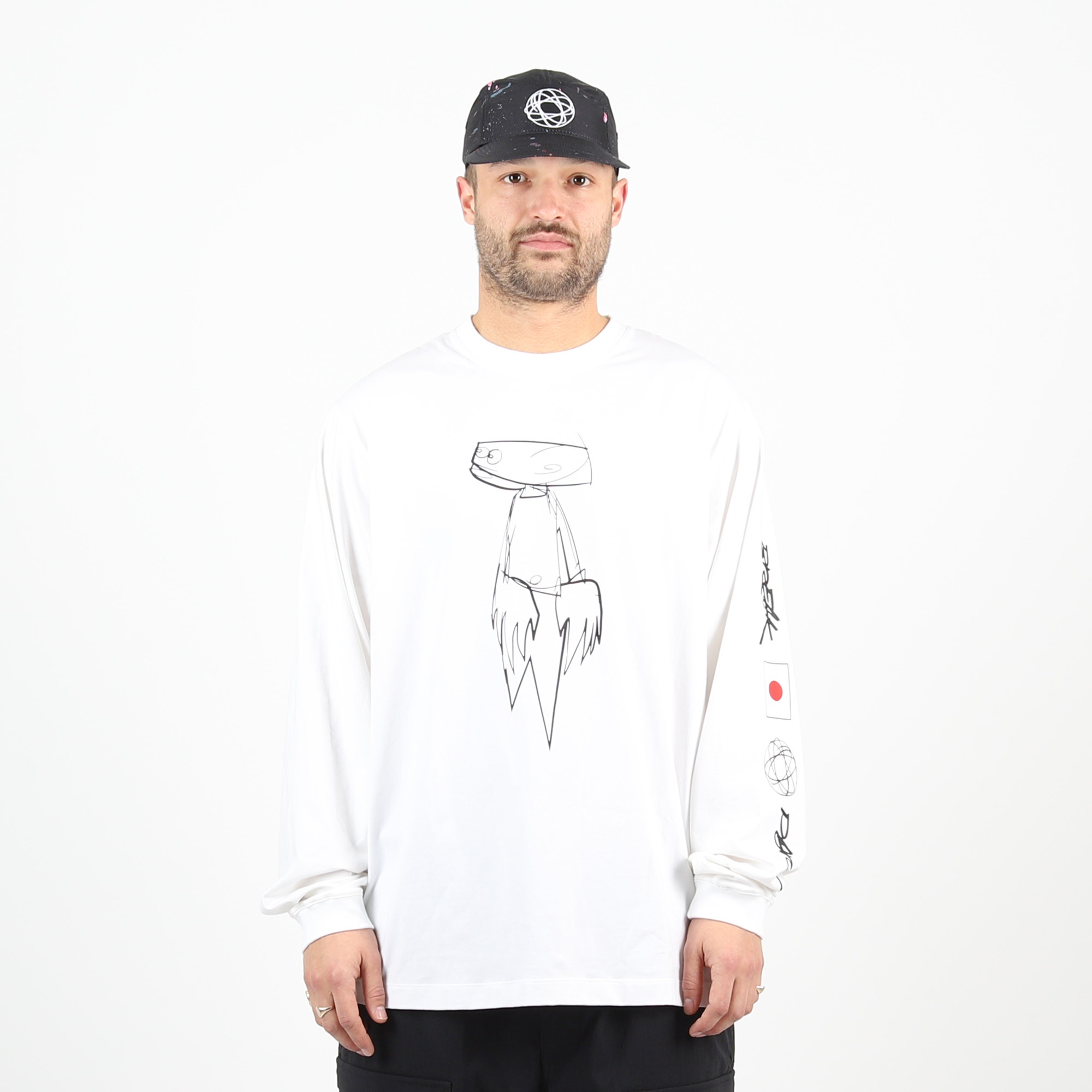 Nike Japan LS Top OLY - White/Black product photo