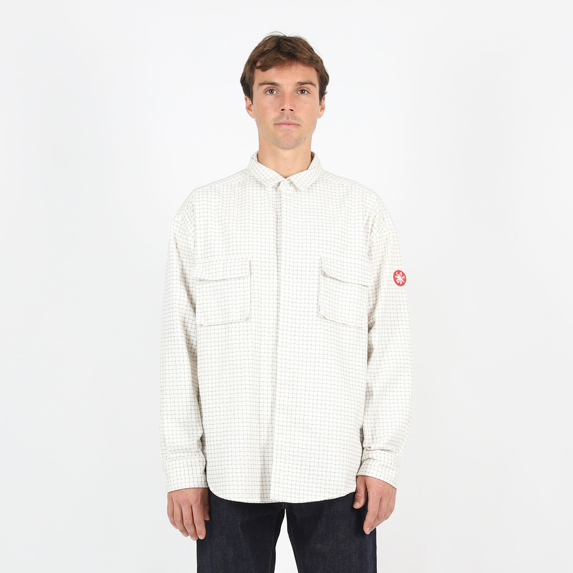 Control Denim Big Shirt - White product photo