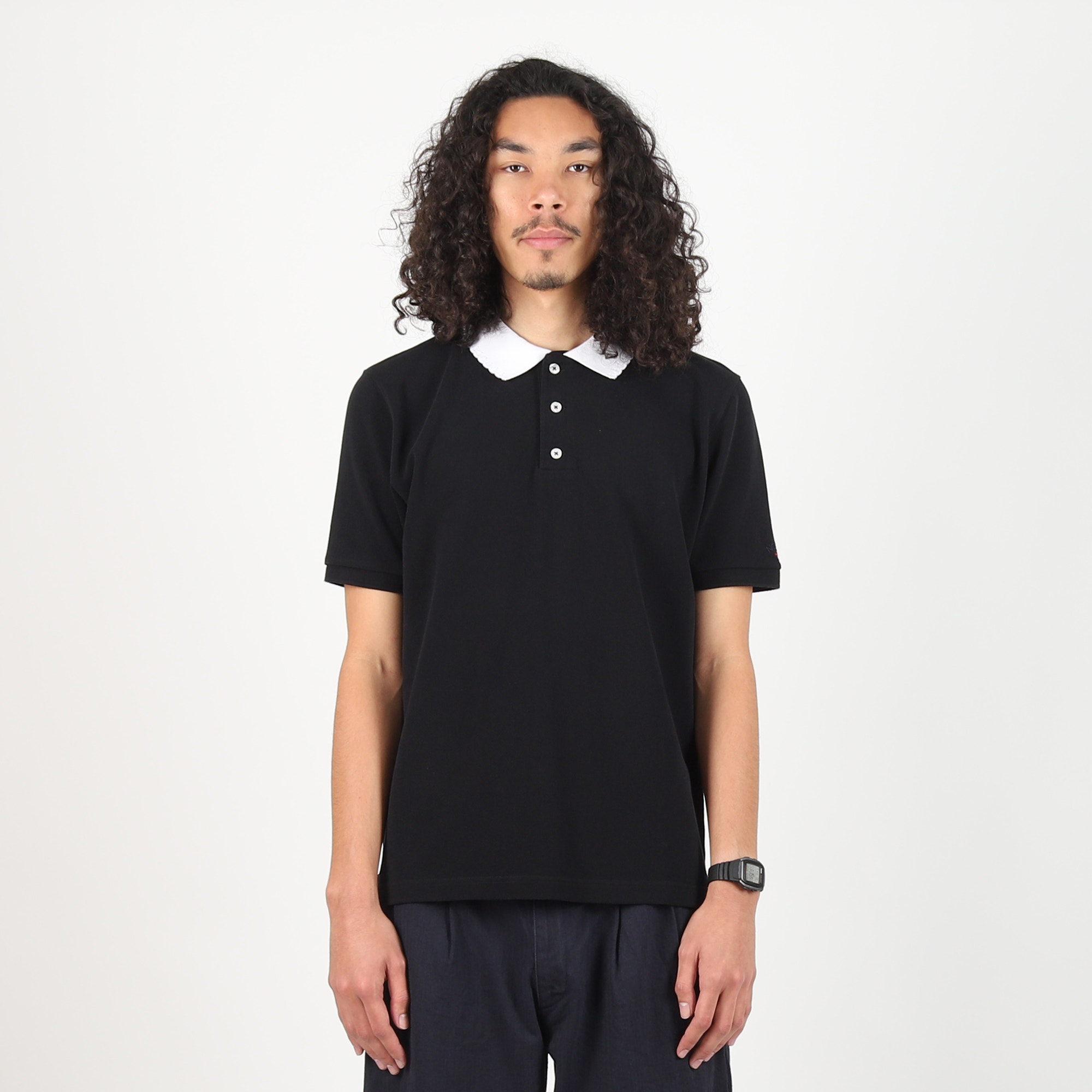 Summer's Polo - Black/White product photo