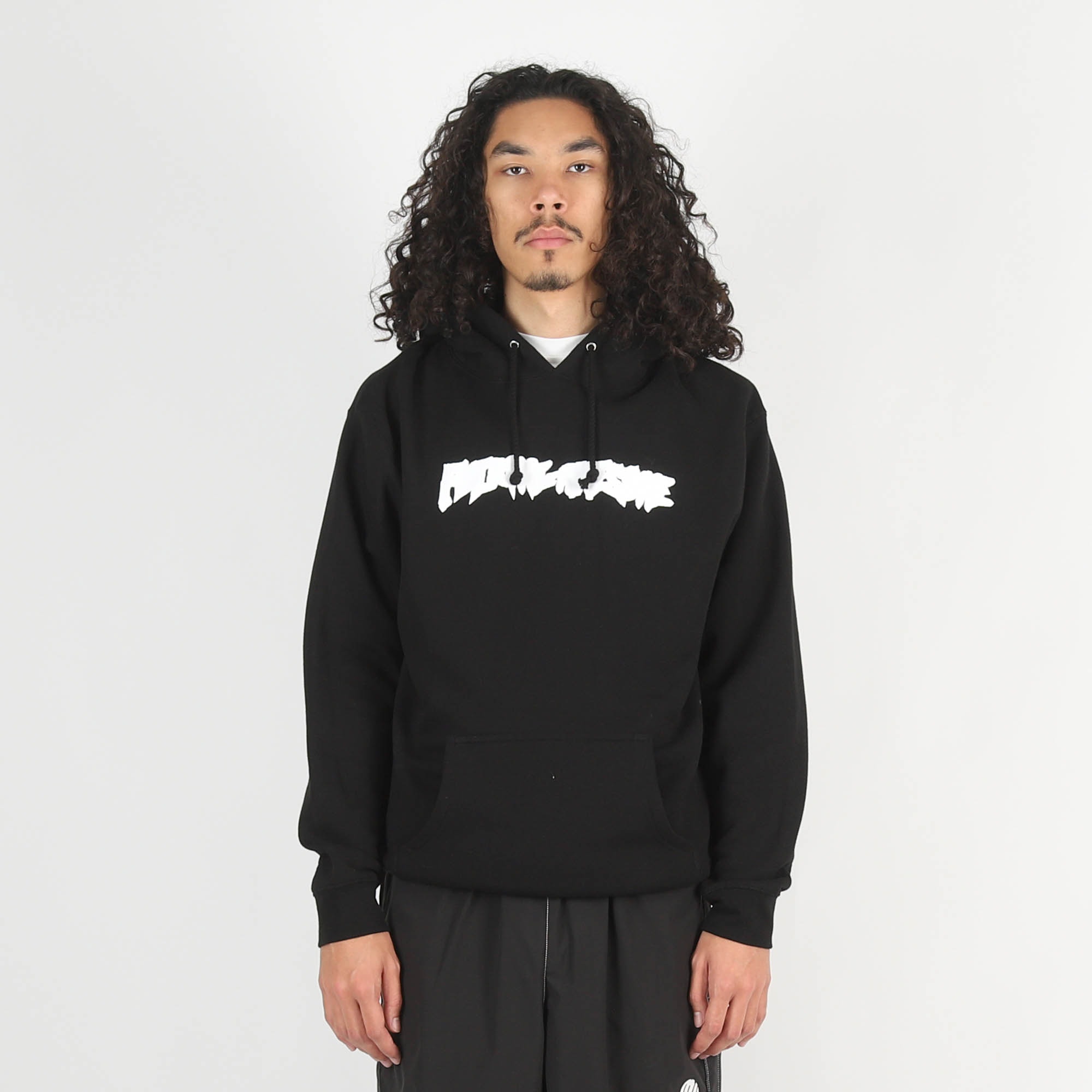 Ink Trap Stamp Hoodie - Black product photo