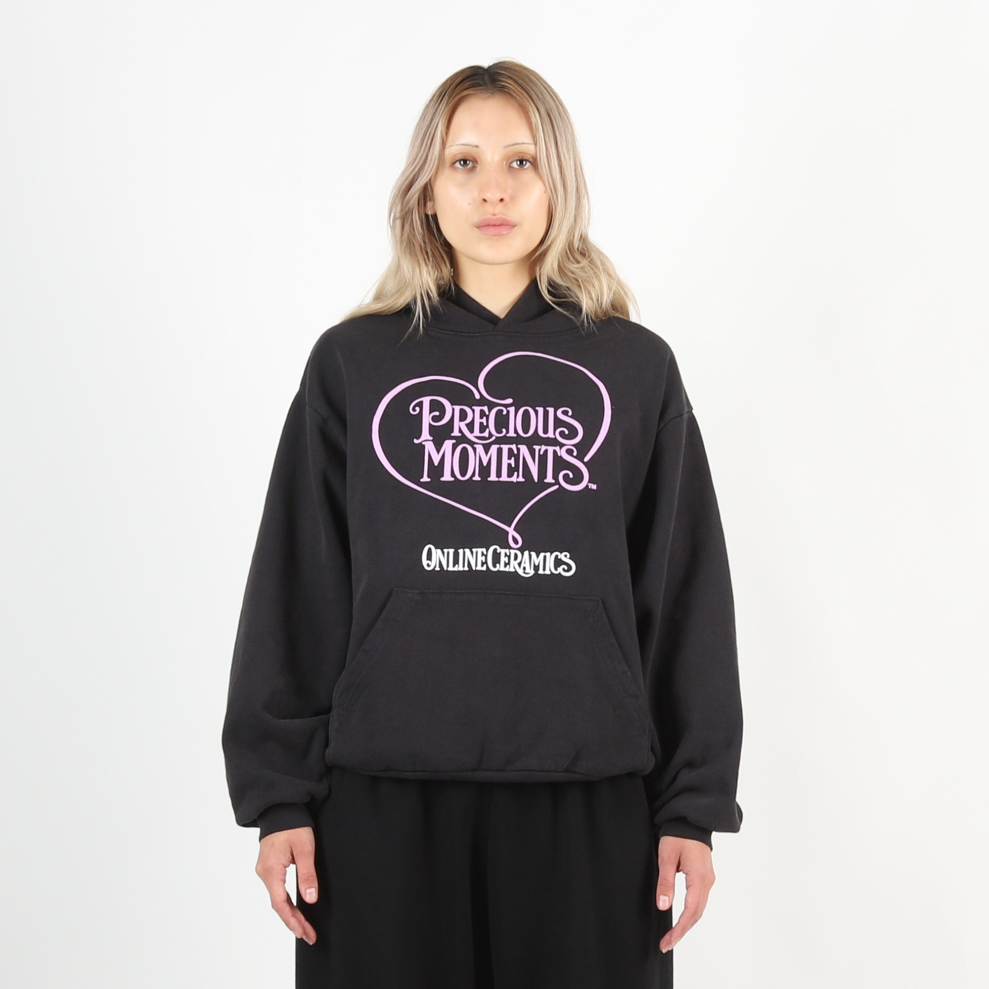 PM Heart Logo Hoodie - Black product photo