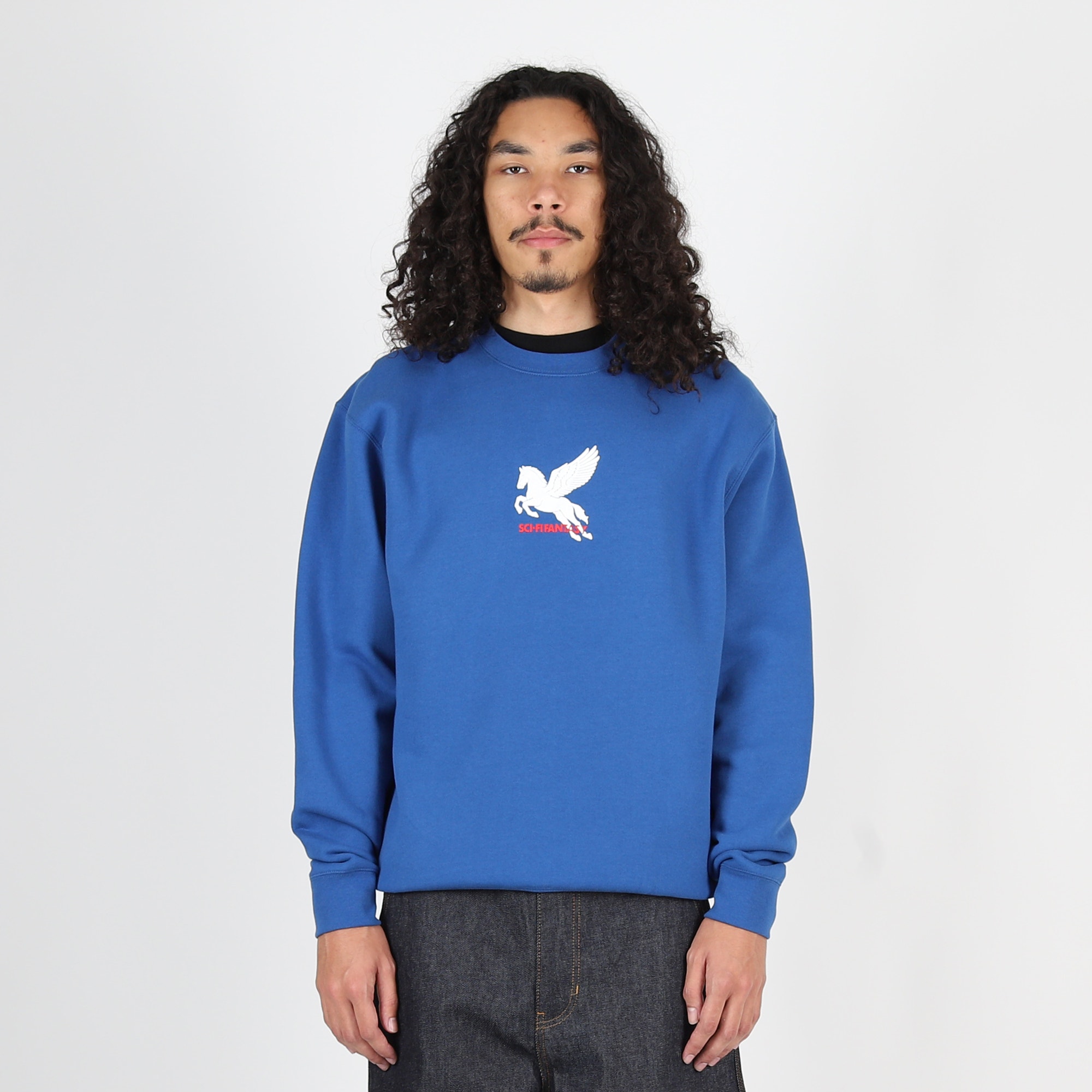 Pegasus Crewneck - Blue product photo