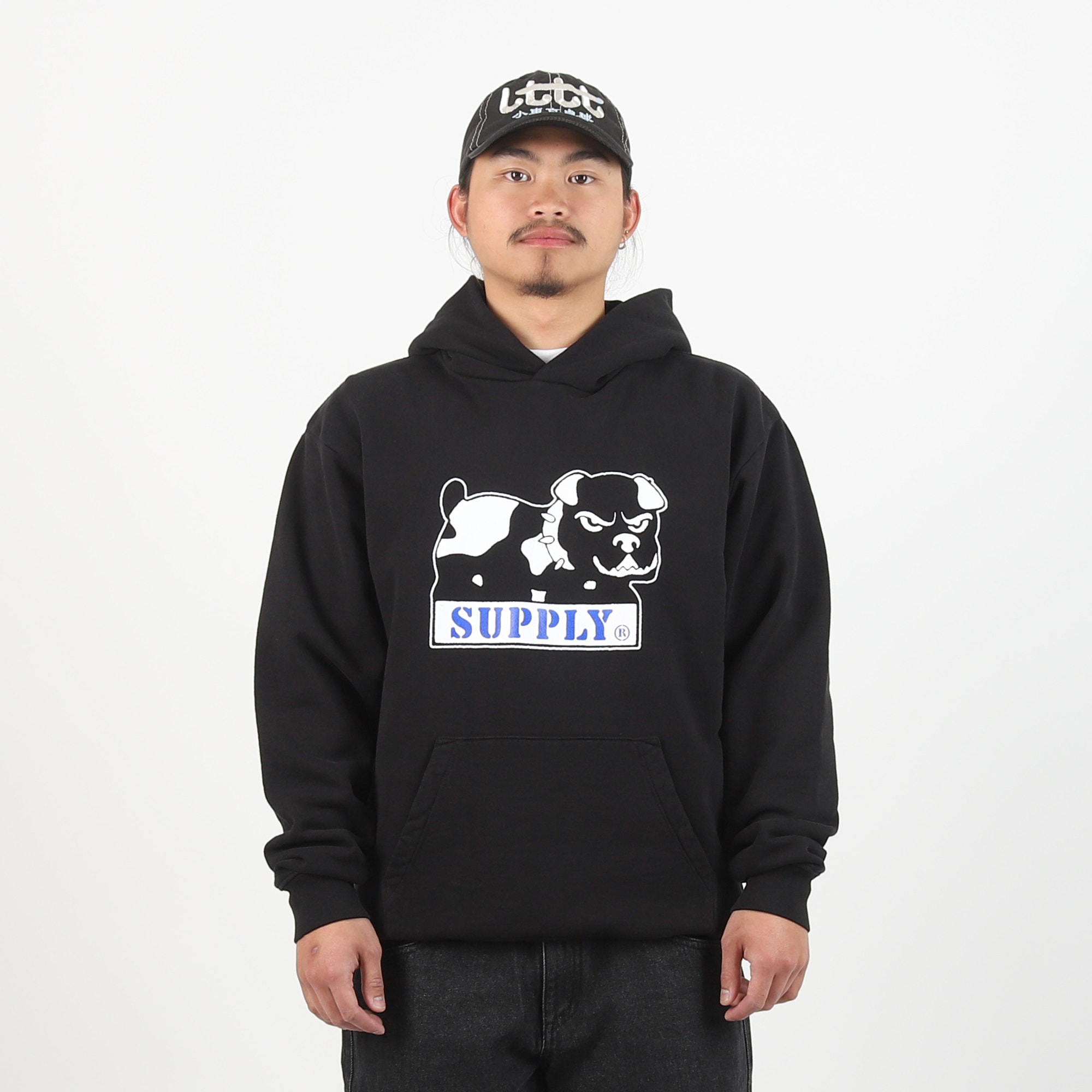 Beware Hooded Sweatshirt - Black product photo