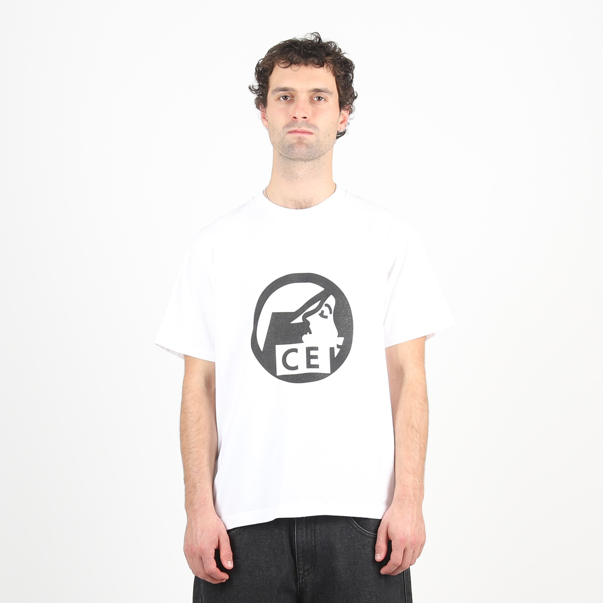 Flat Pre Cog T-Shirt - White product photo