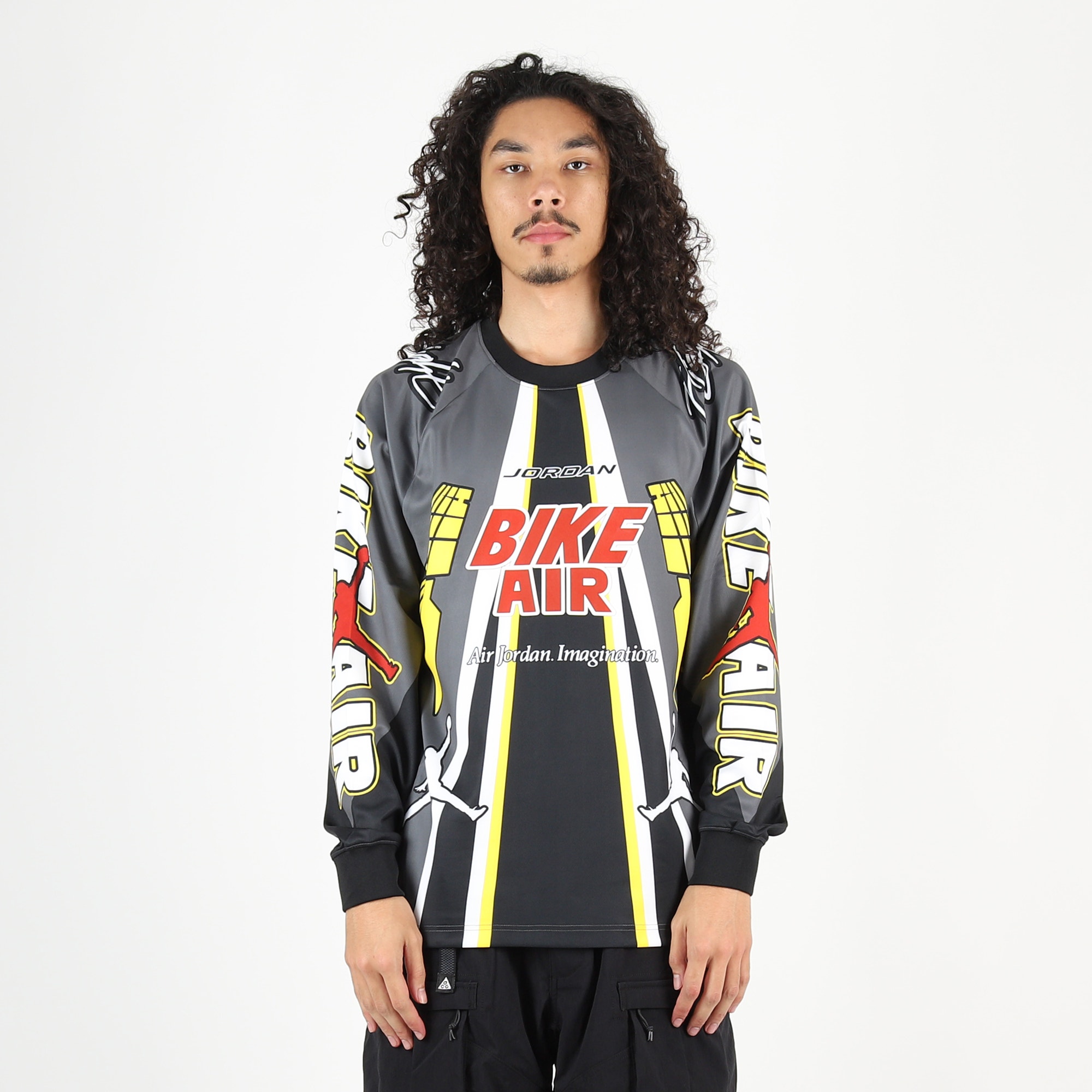 Jordan Bike Jersey - Iron Grey/Black product photo