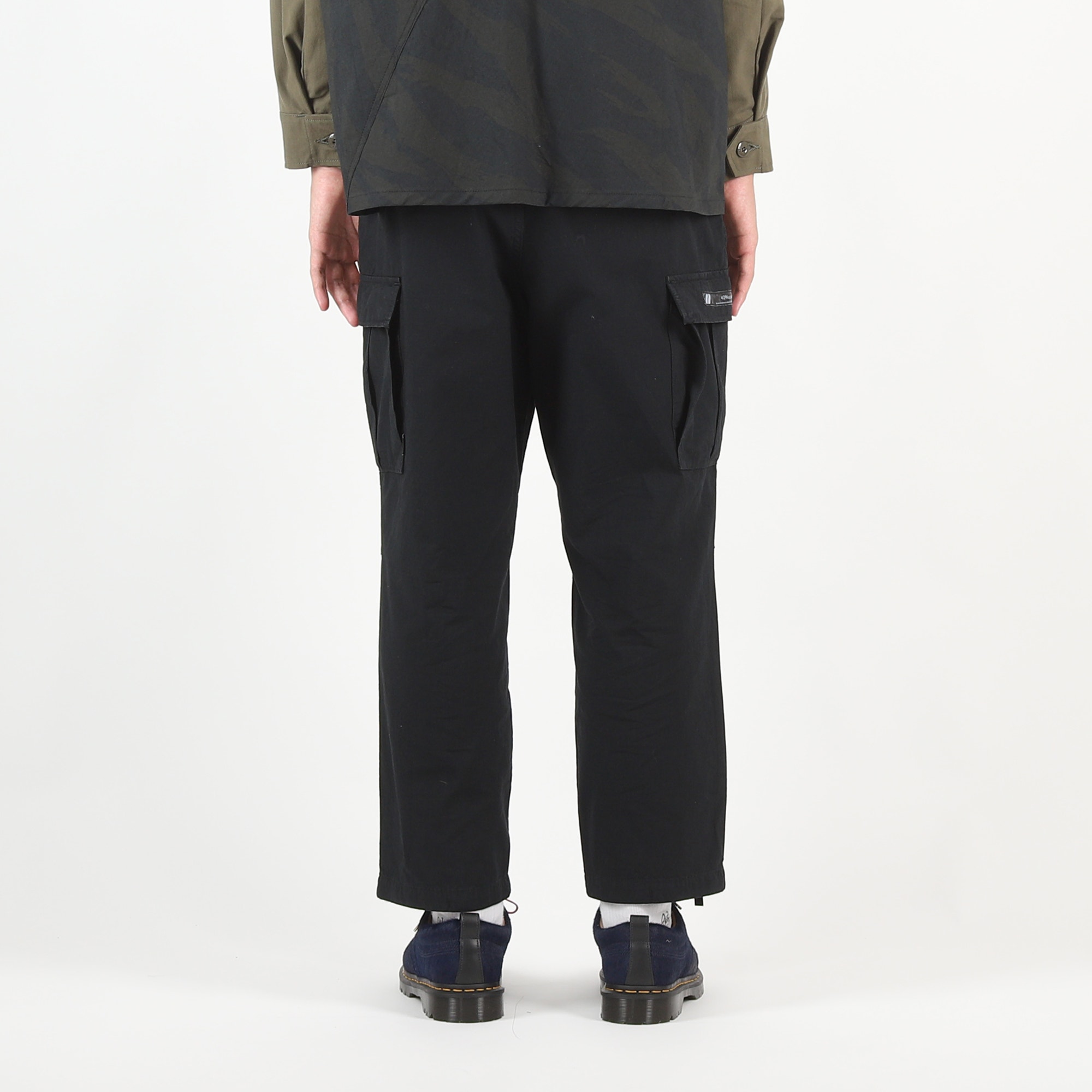 MILT9602 Cotton Ripstop Trousers - Black product photo