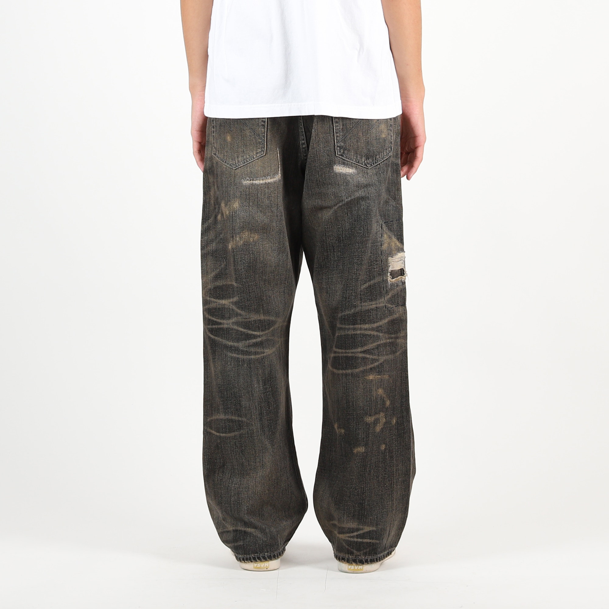 Savage Denim DP Wide Pants - Black product photo