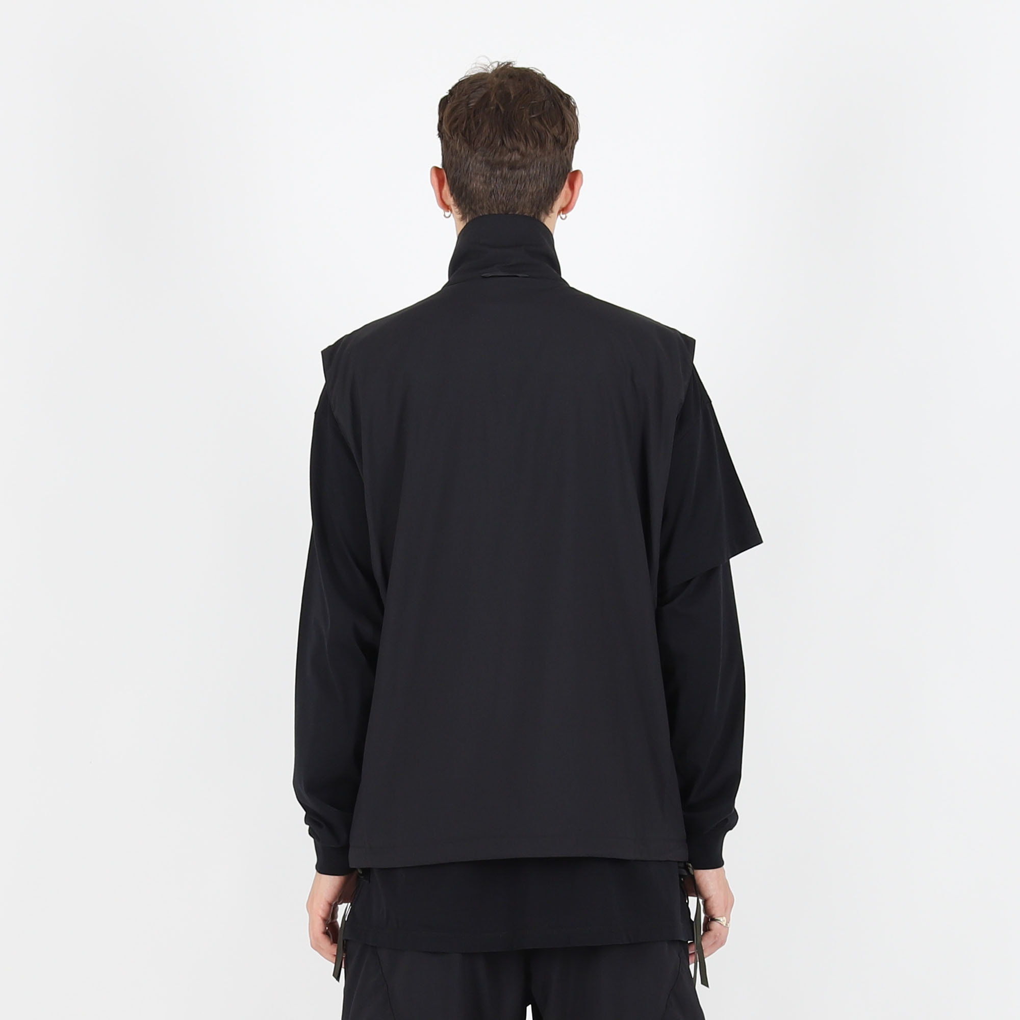 Nylon Stretch Rider Vest - Blk product photo