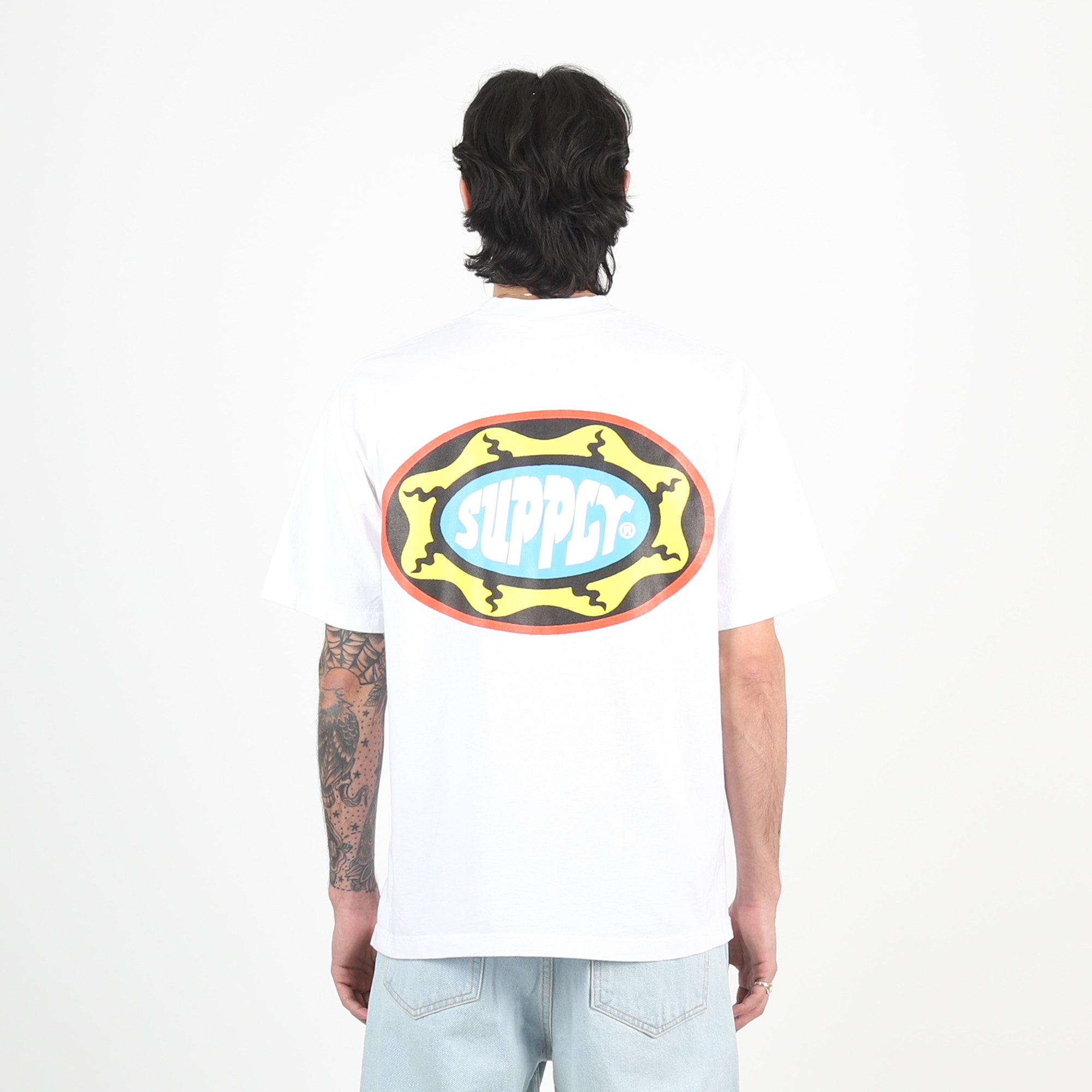 Sunburst SS T-Shirt - White product photo