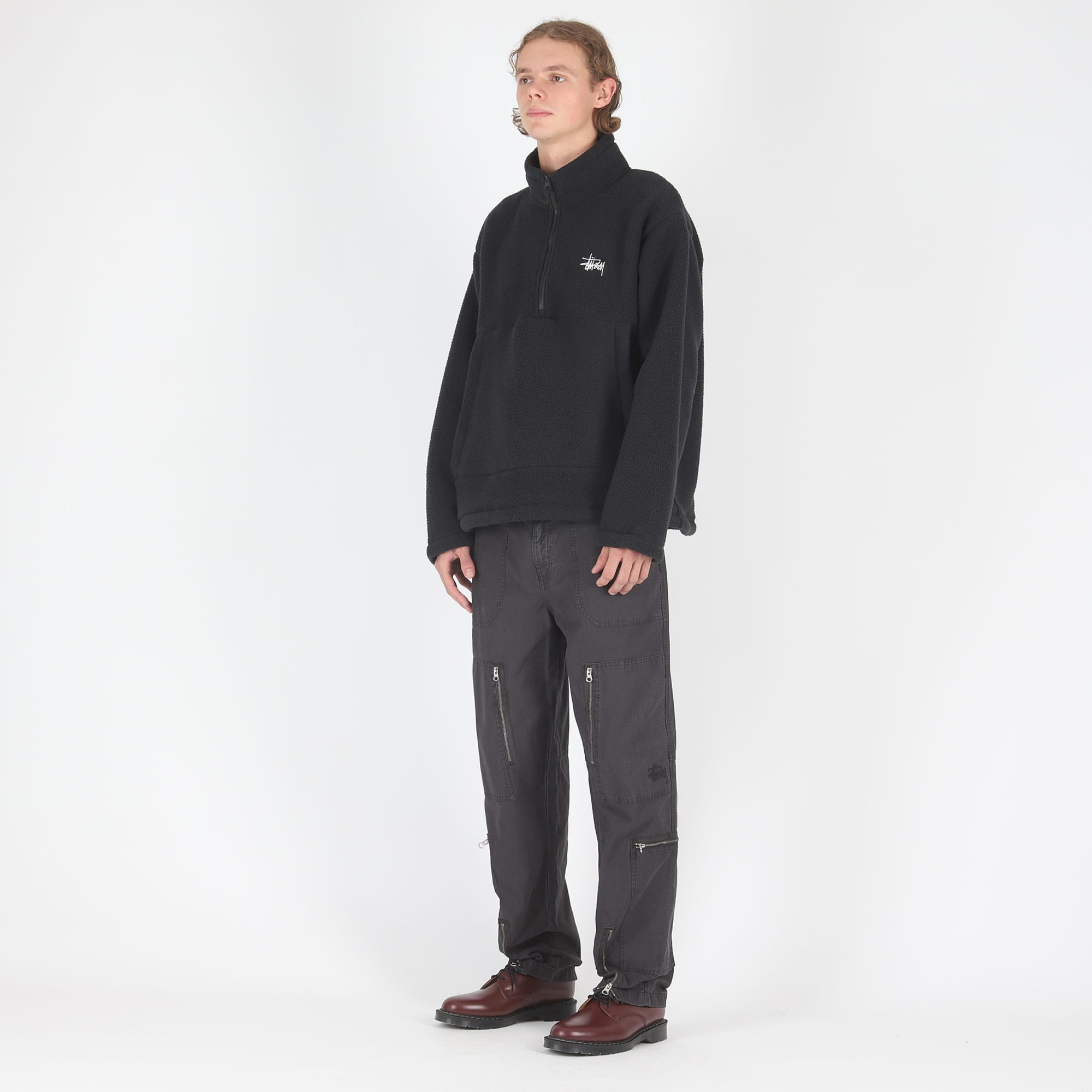 Unisex polar 90 top half zip fleece