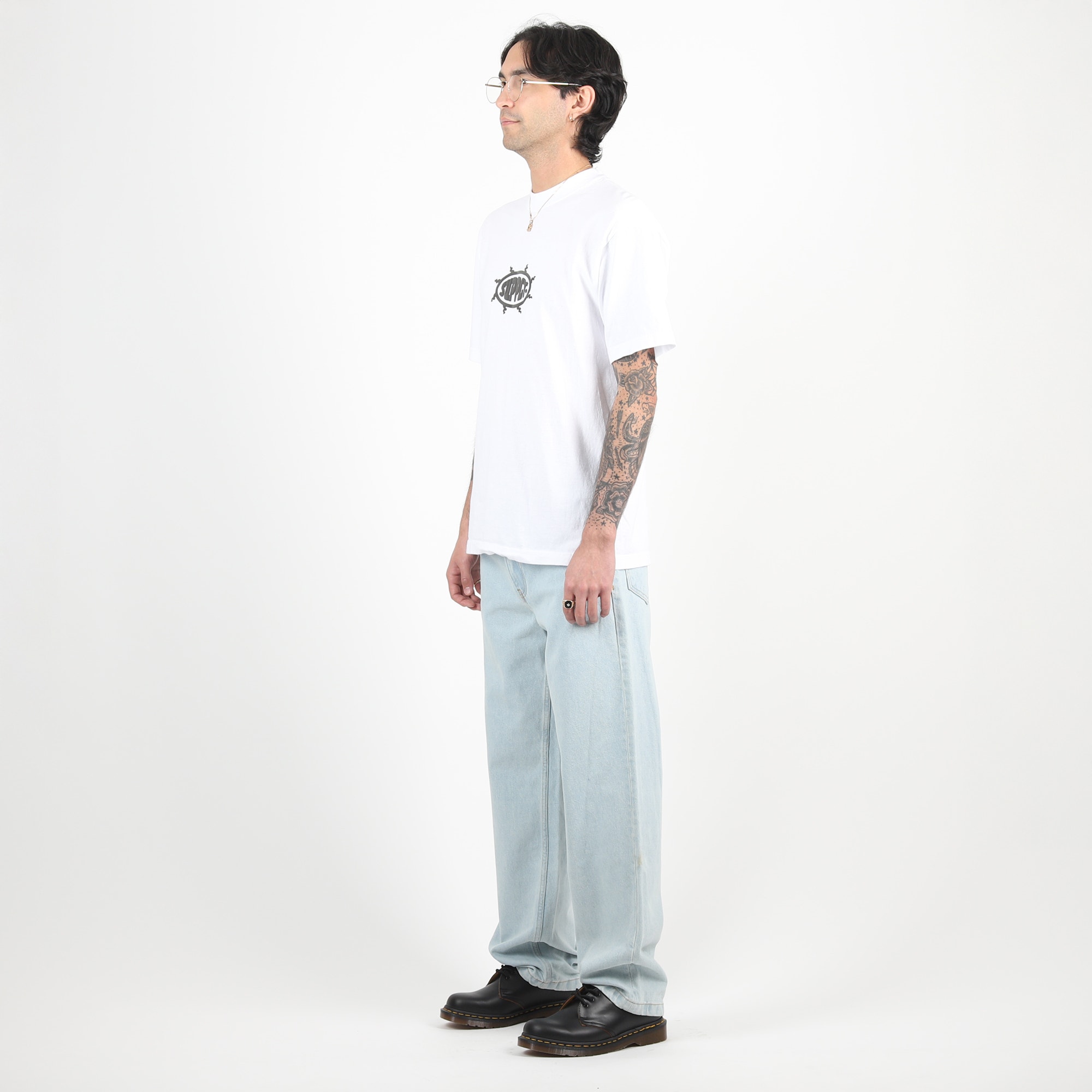 Sunburst SS T-Shirt - White product photo