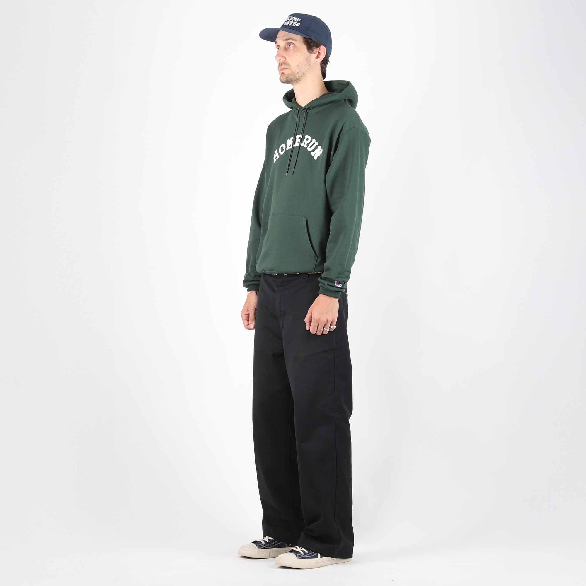 Arch Logo Hoodie - Dark Green product photo