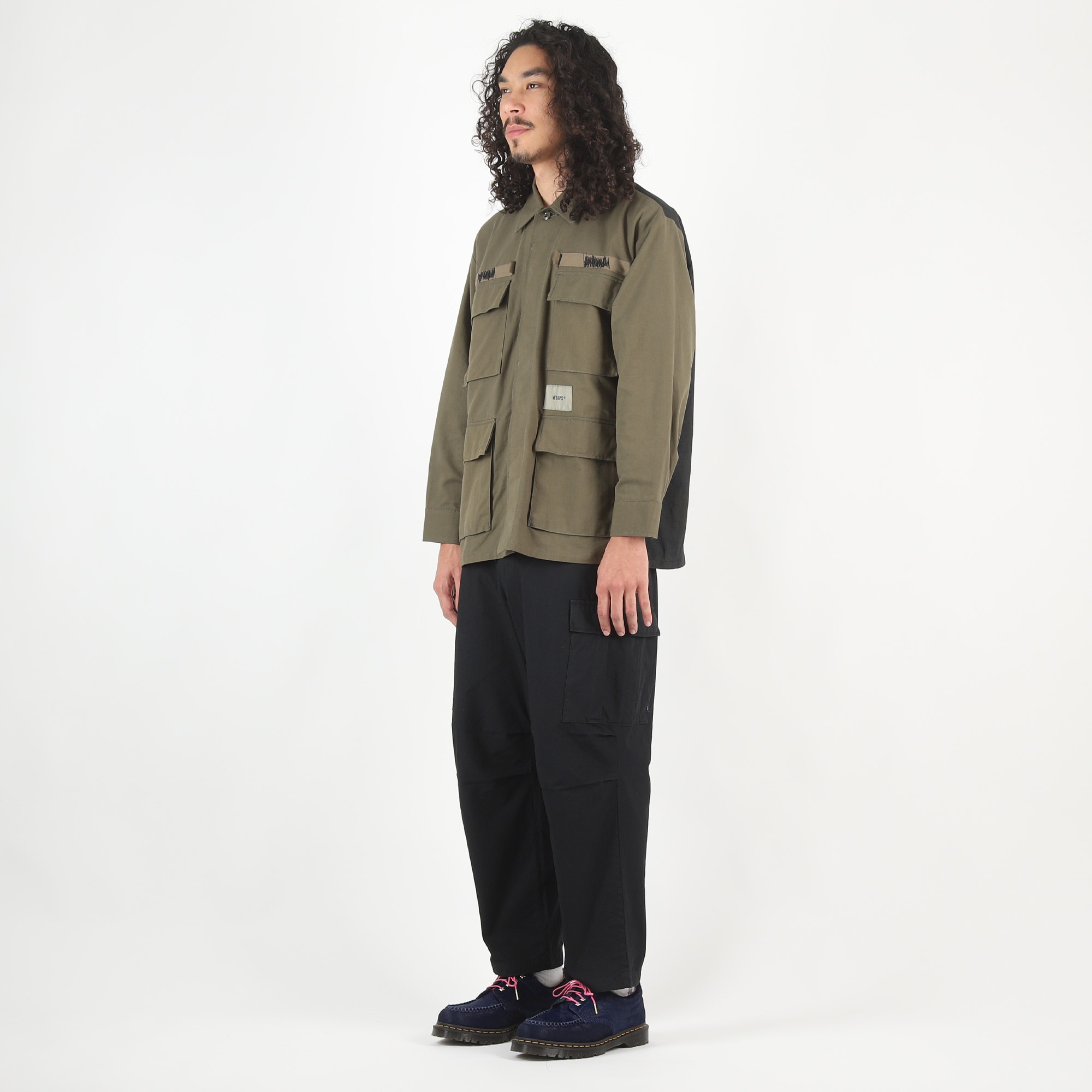 MILT9602 Cotton Ripstop Trousers - Black product photo