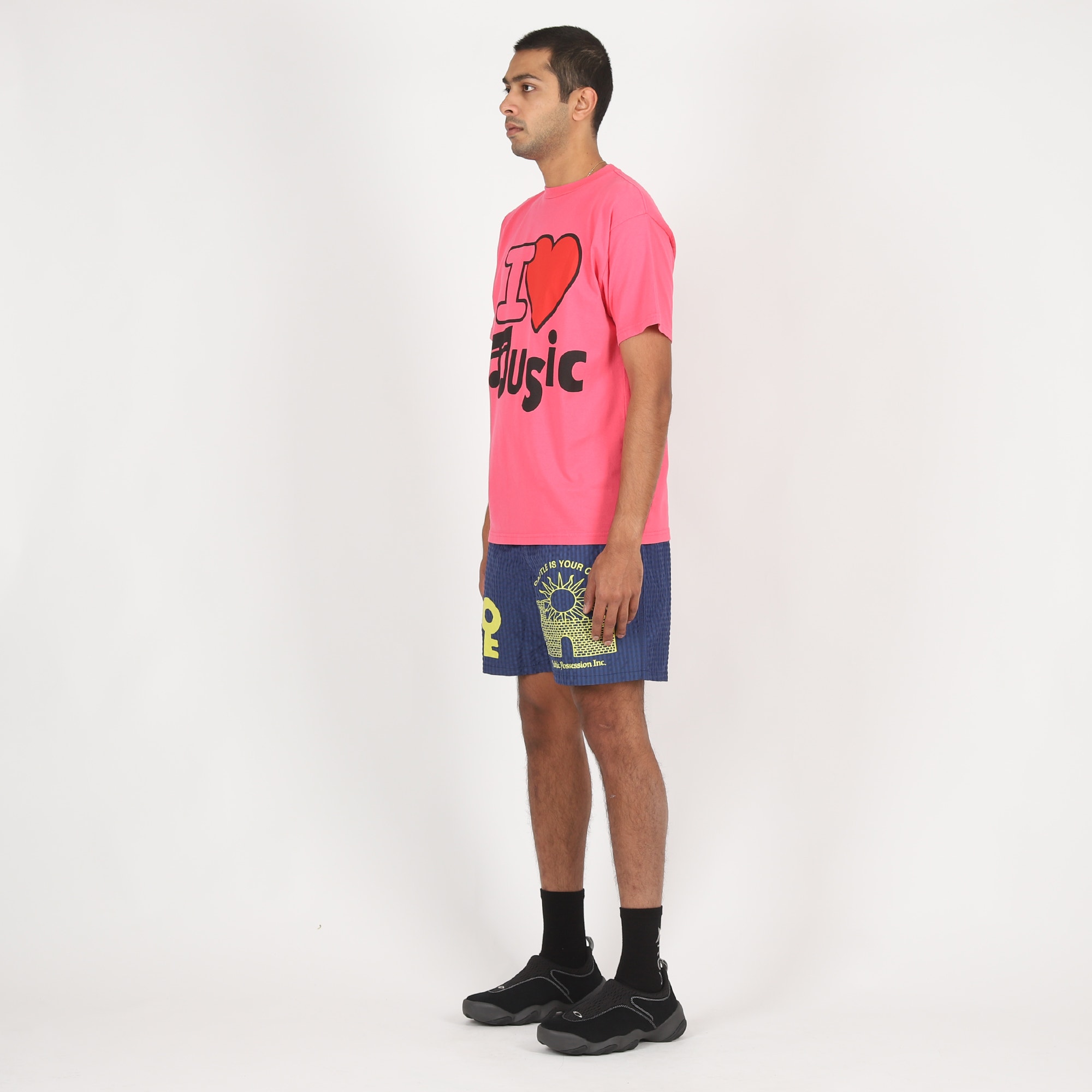 In My Castle Shorts - Navy Blue product photo
