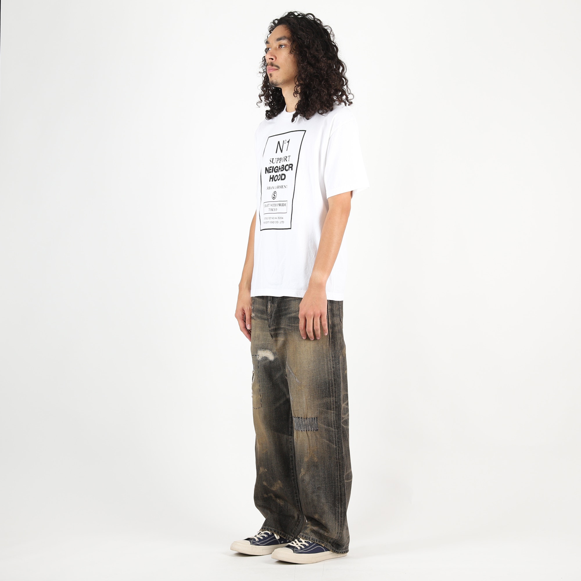 Savage Denim DP Wide Pants - Black product photo