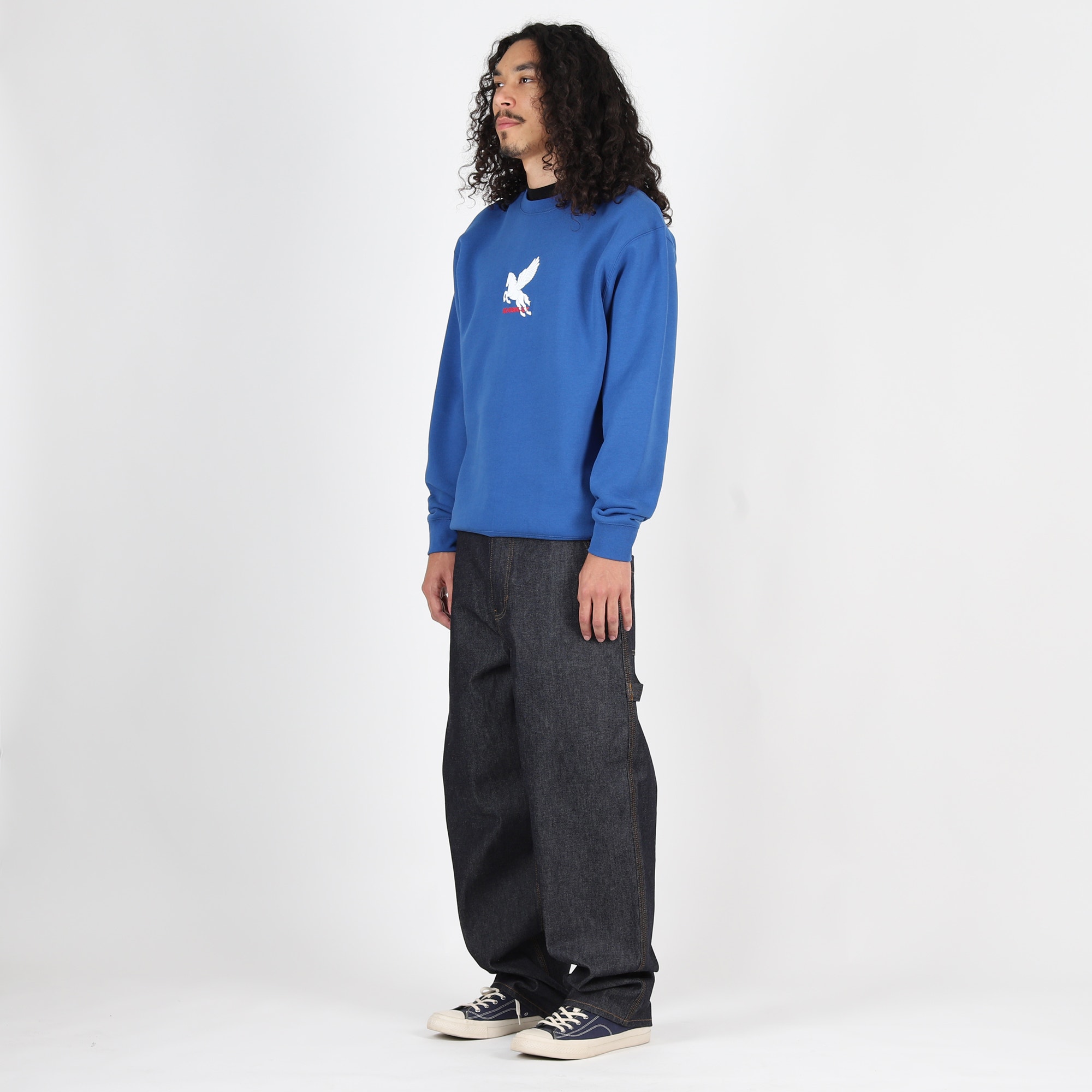Pegasus Crewneck - Blue product photo
