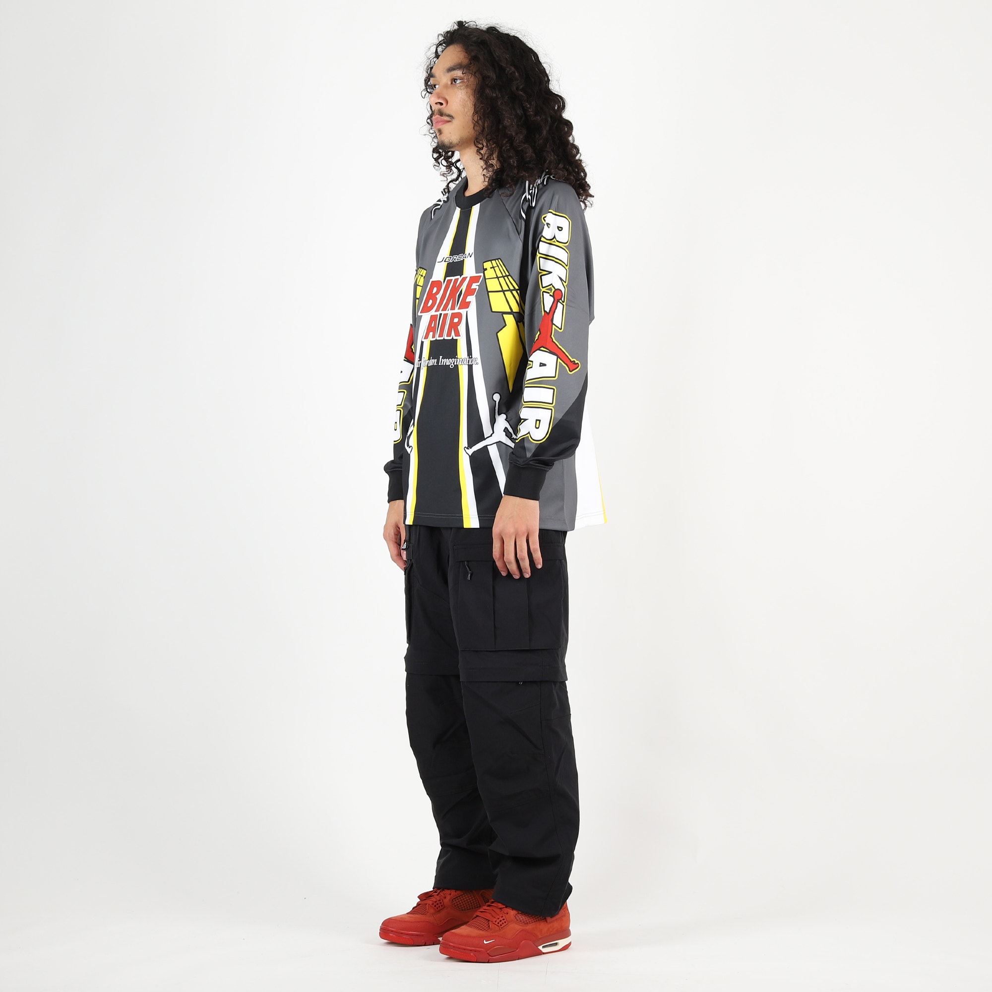 Jordan Bike Jersey - Iron Grey/Black product photo