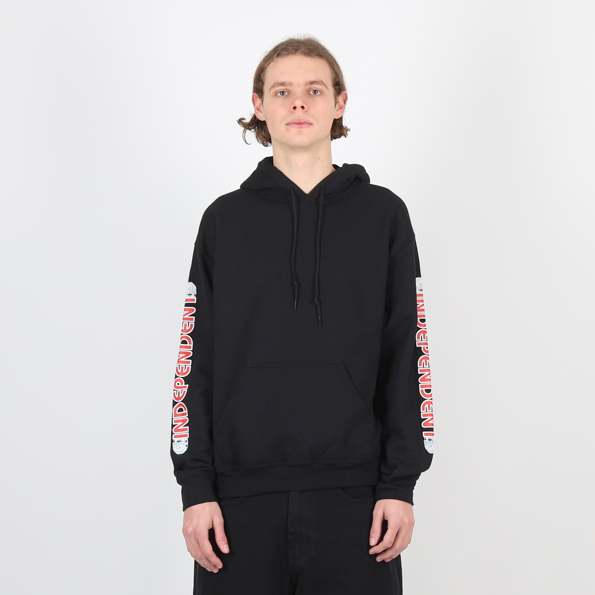 Half Mask Indy Hoodie - Black product photo
