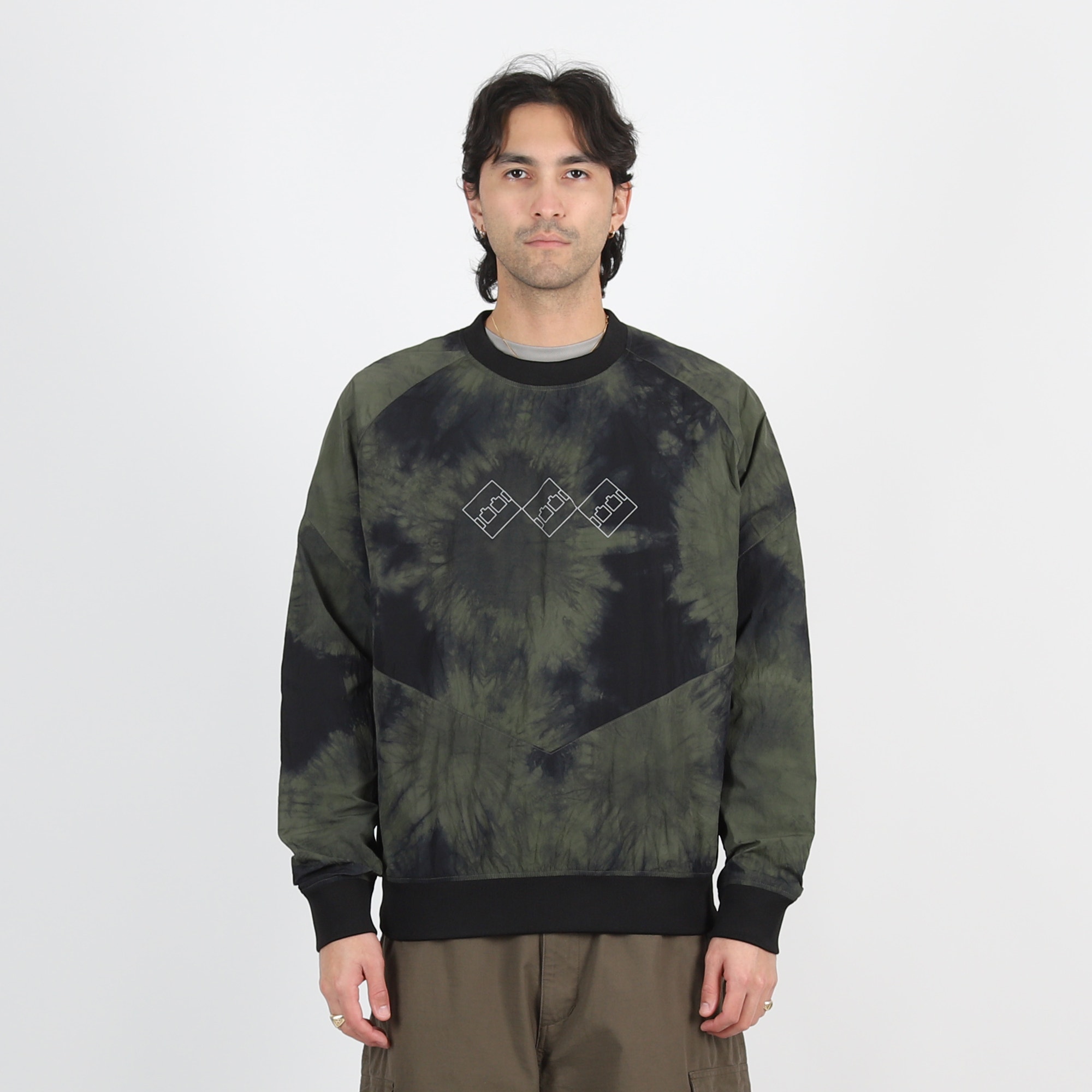 Tech Sports Crew - Black/Olive product photo