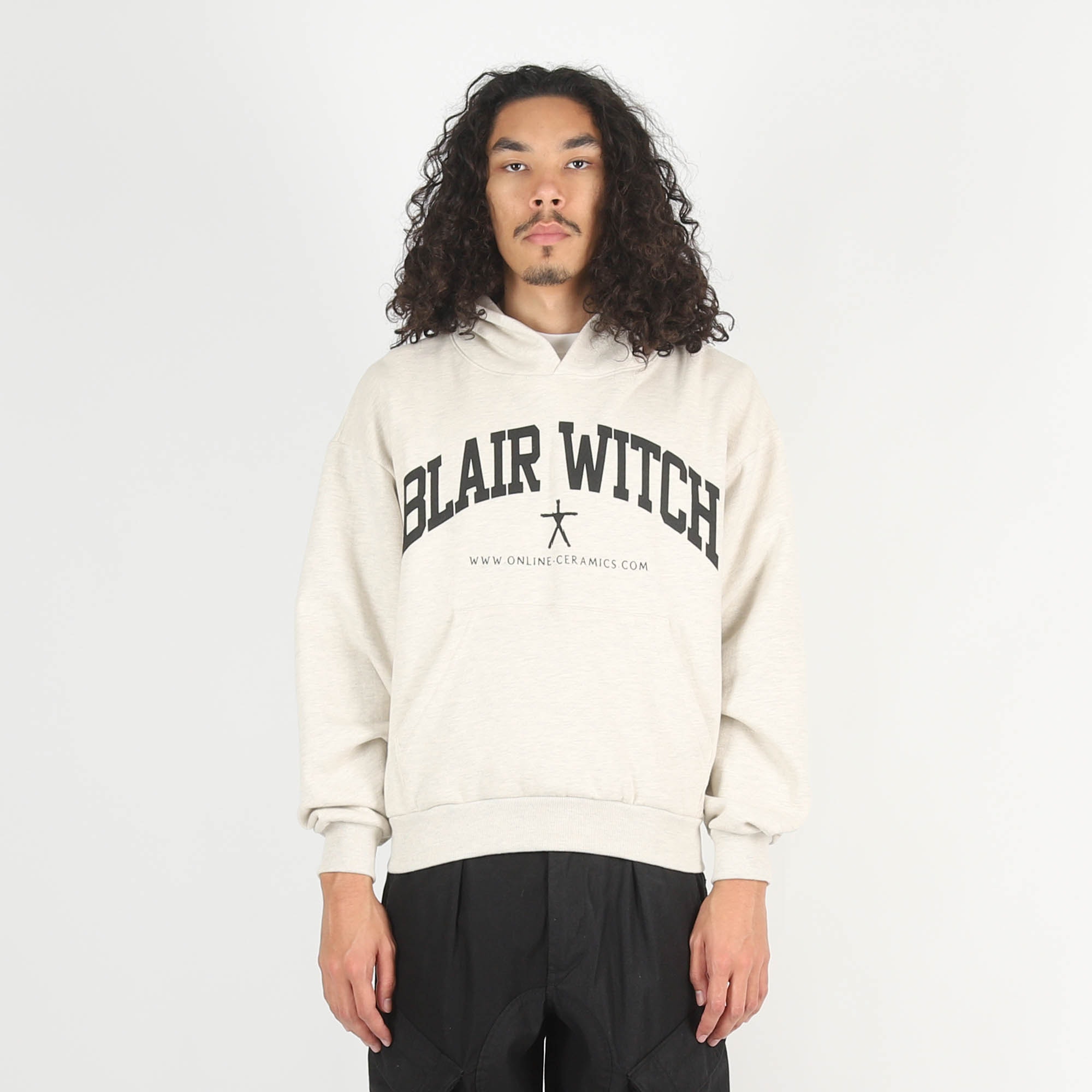 The Blair Witch Nobody Help Hoodie - Off White product photo