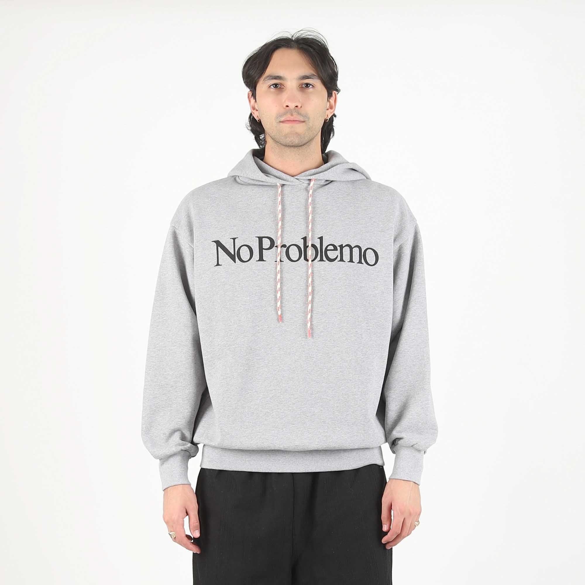 No Problemo Hoodie - Grey Marle product photo