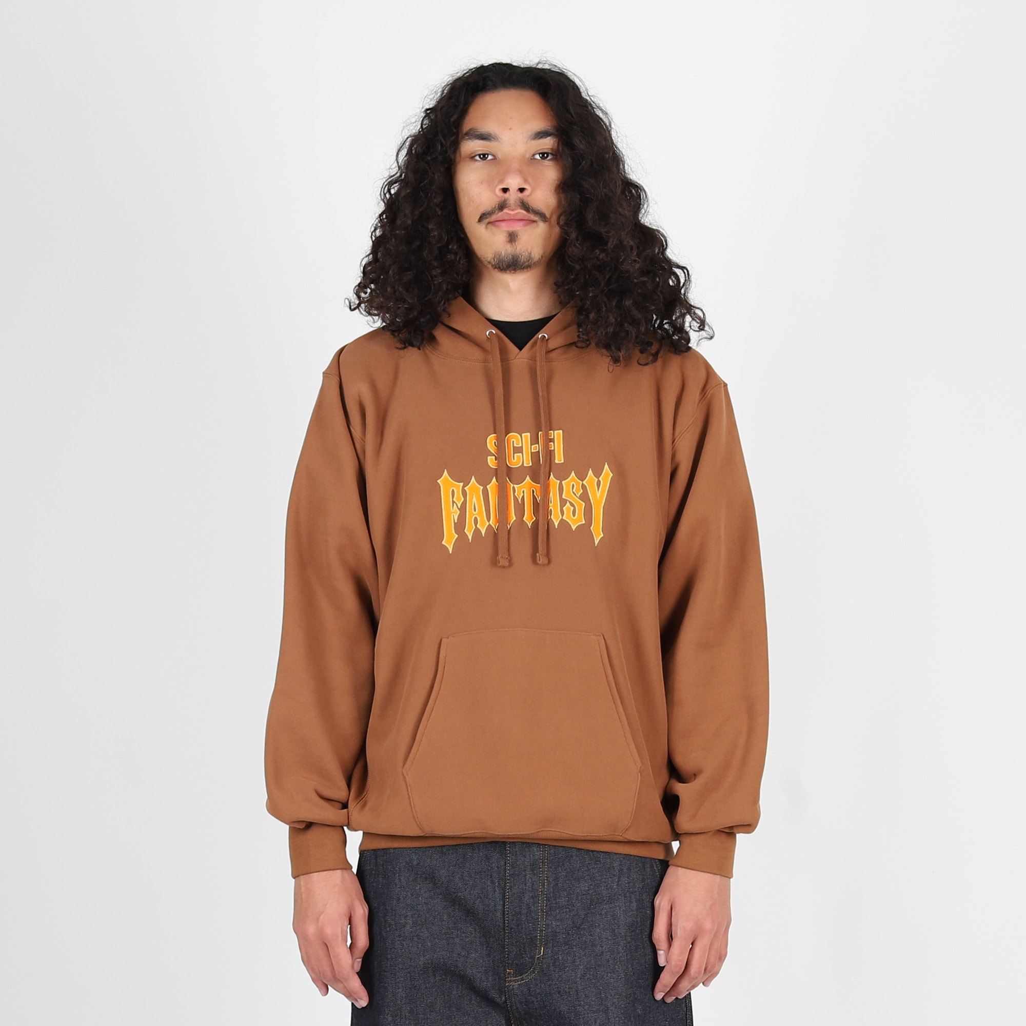 Biker Hood - Brown product photo