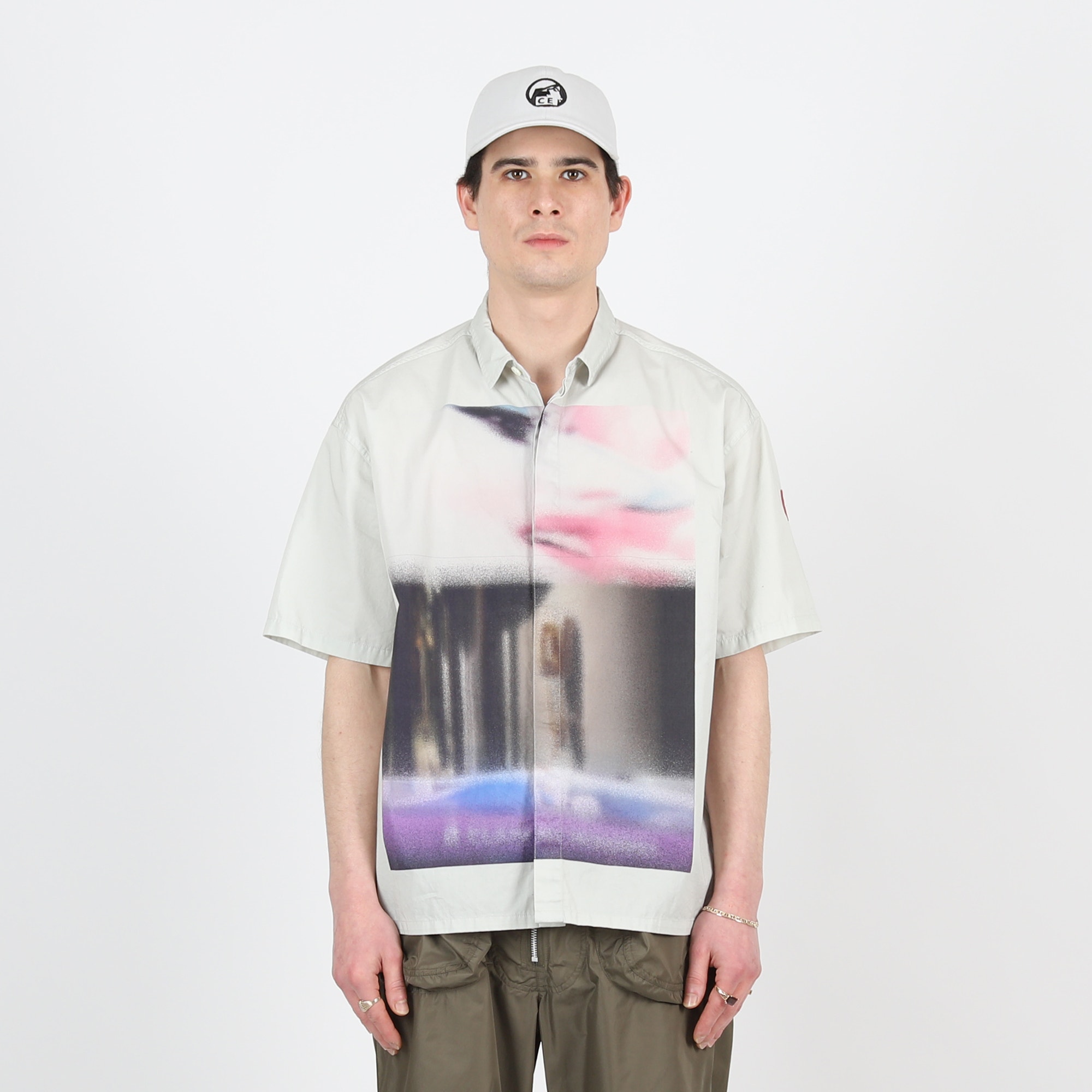 MD S/S Claimant Big Shirt - Beige product photo