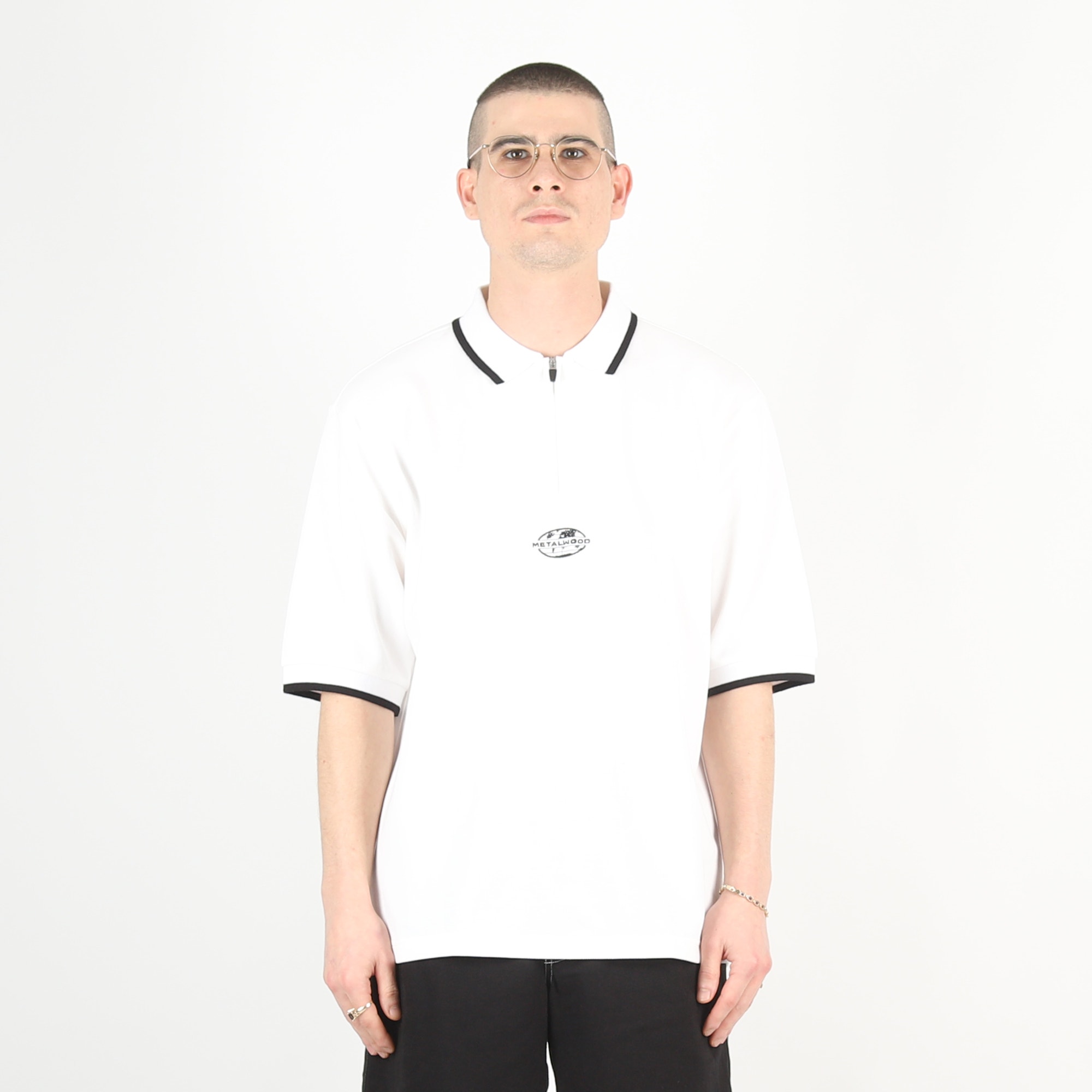 World Class Zip Polo - White product photo