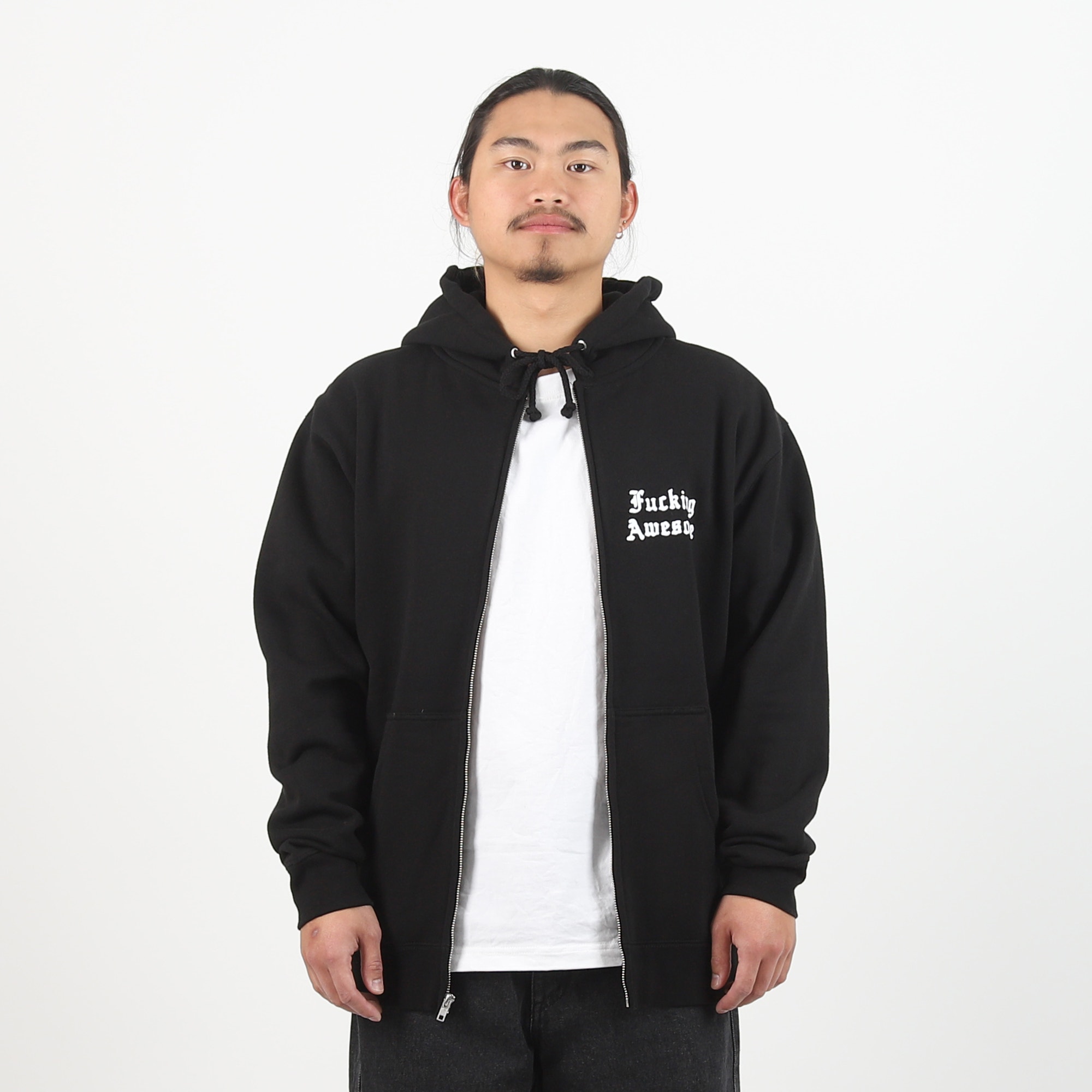 14th Century Zip Hoodie - Black product photo