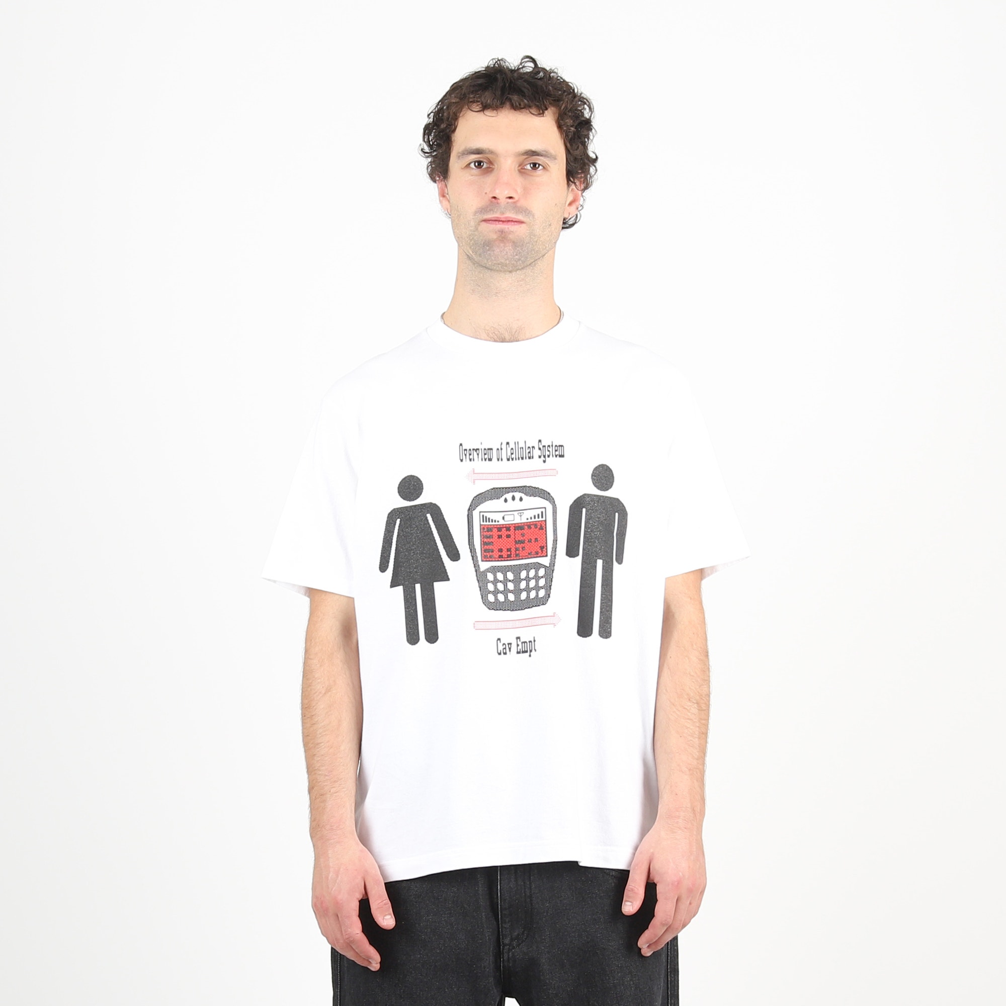 Cellular System T-Shirt - White product photo