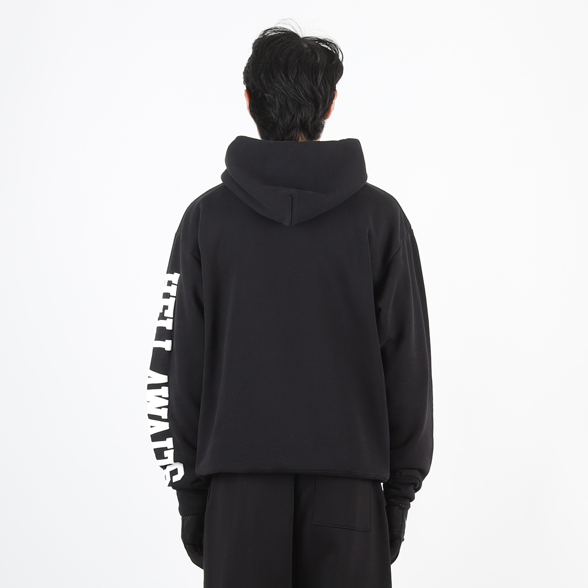SUPPLY x SPEED Logo Hooded Sweatshirt - Black product photo
