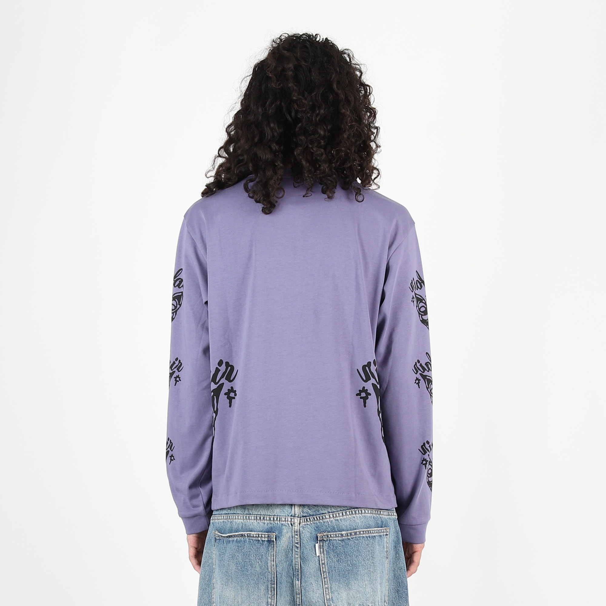 Nans Garden LS T-Shirt - Purple product photo