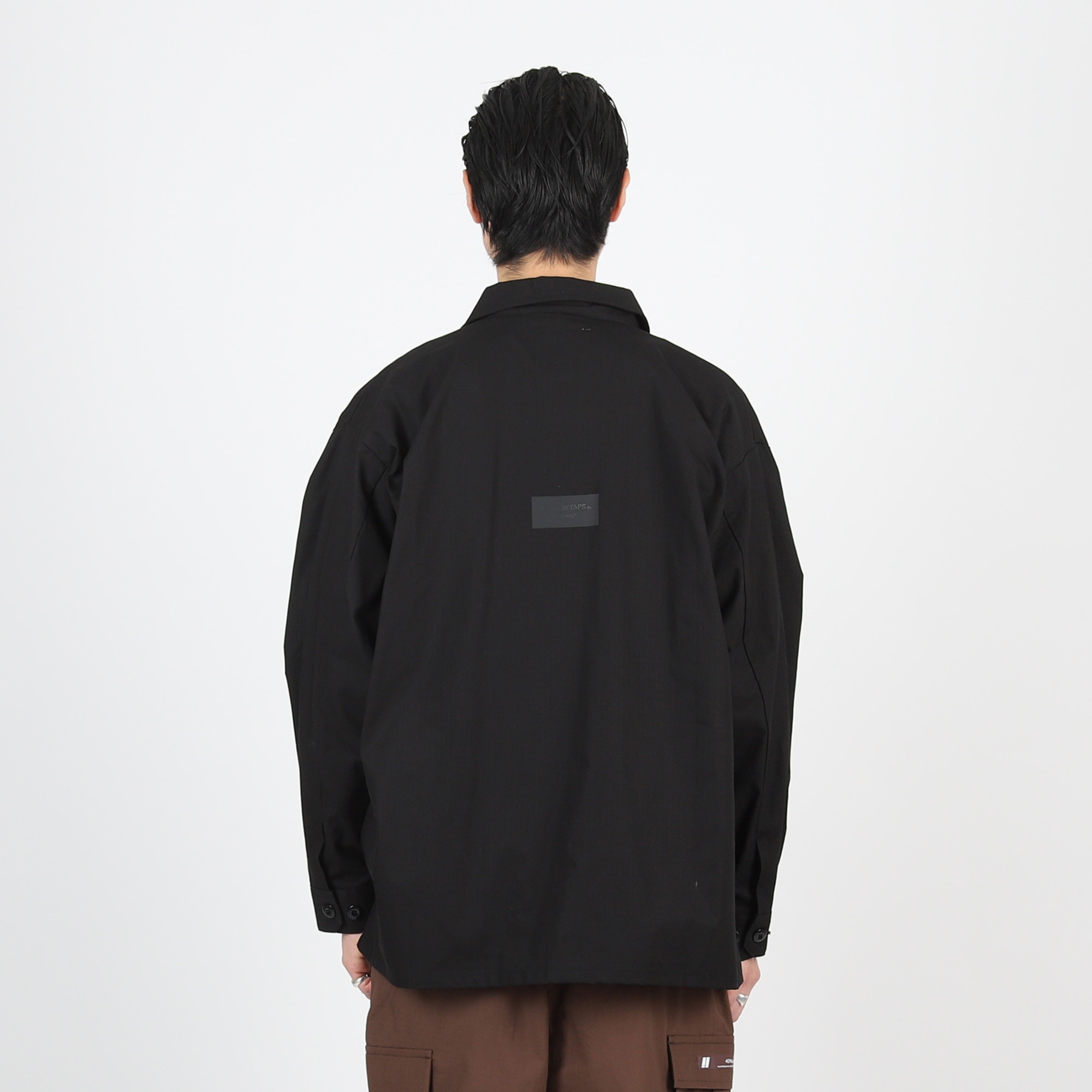 JMOD 01 LS Cotton Ripstop Shirt - Black product photo