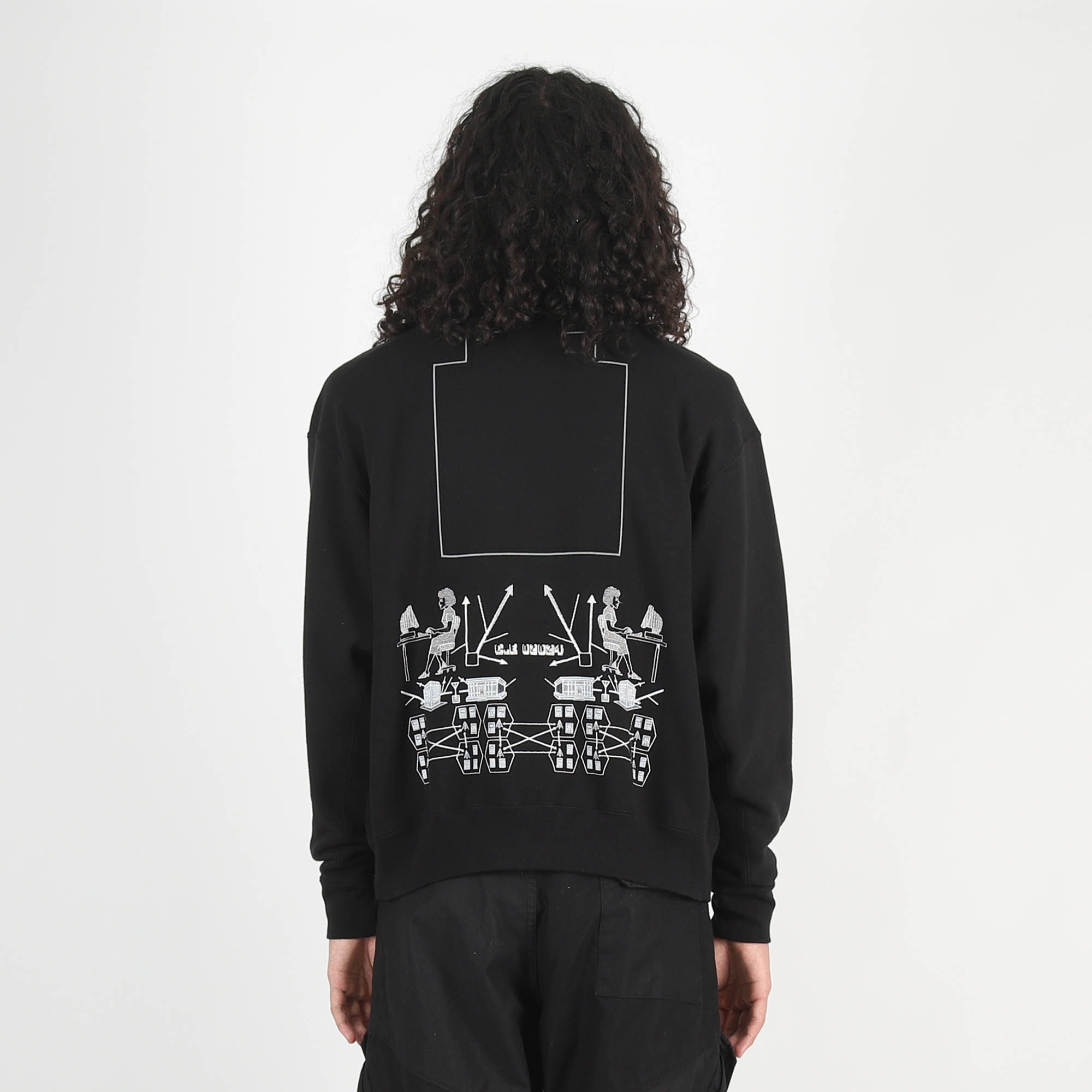Channel Encoding Crewneck - Black product photo