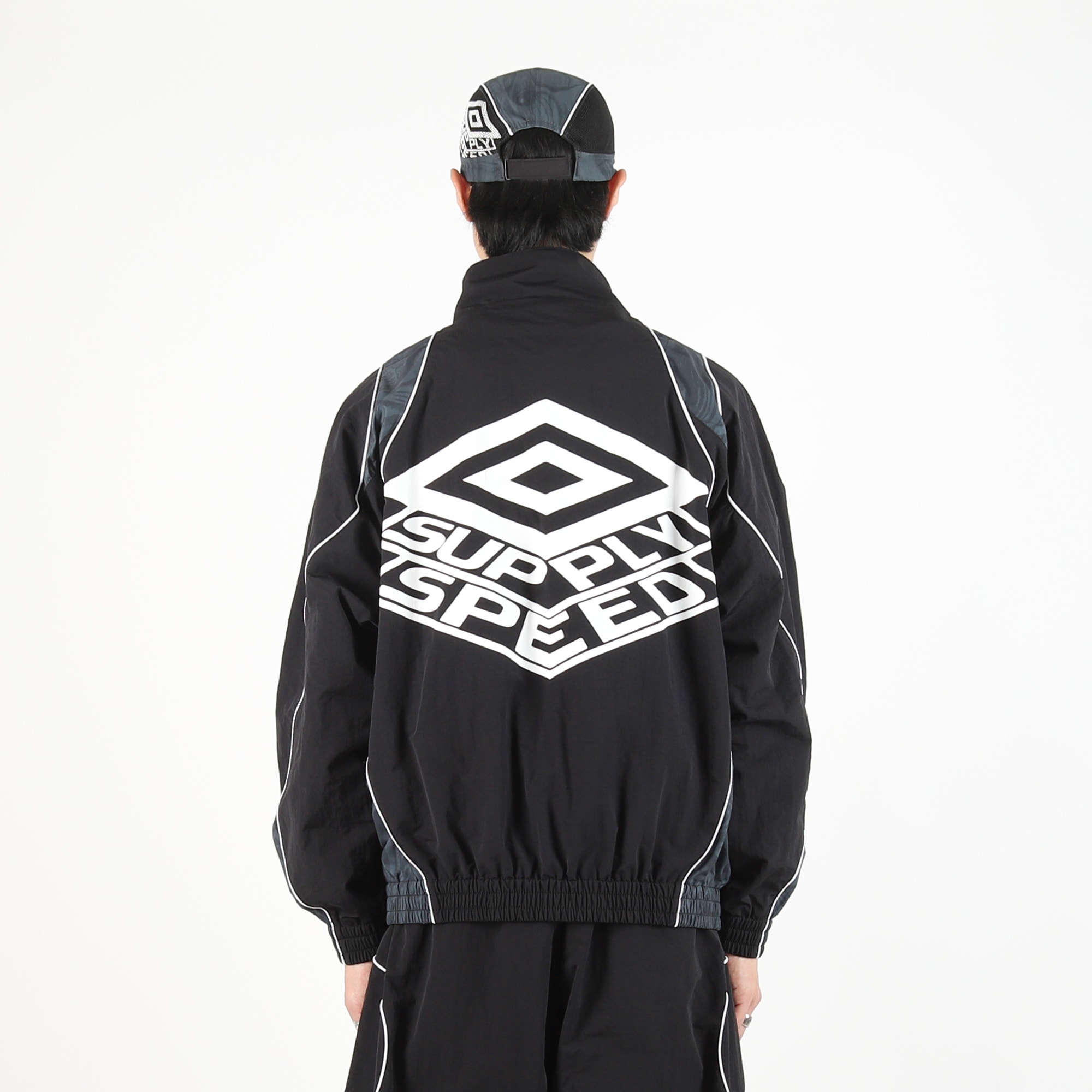 SUPPLY x SPEED Kit Track Jacket - Black product photo