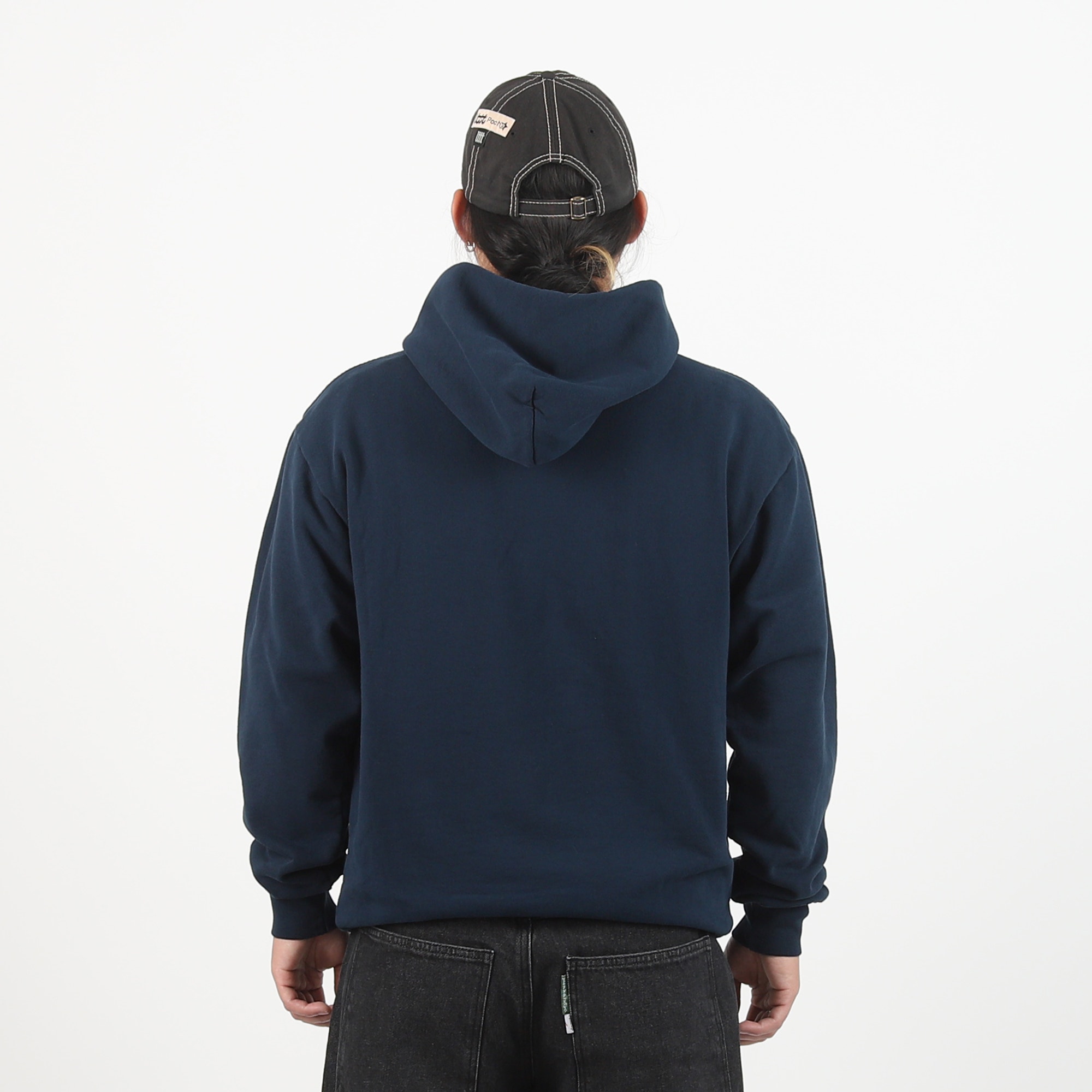 Beware Hooded Sweatshirt - Vintage Navy product photo