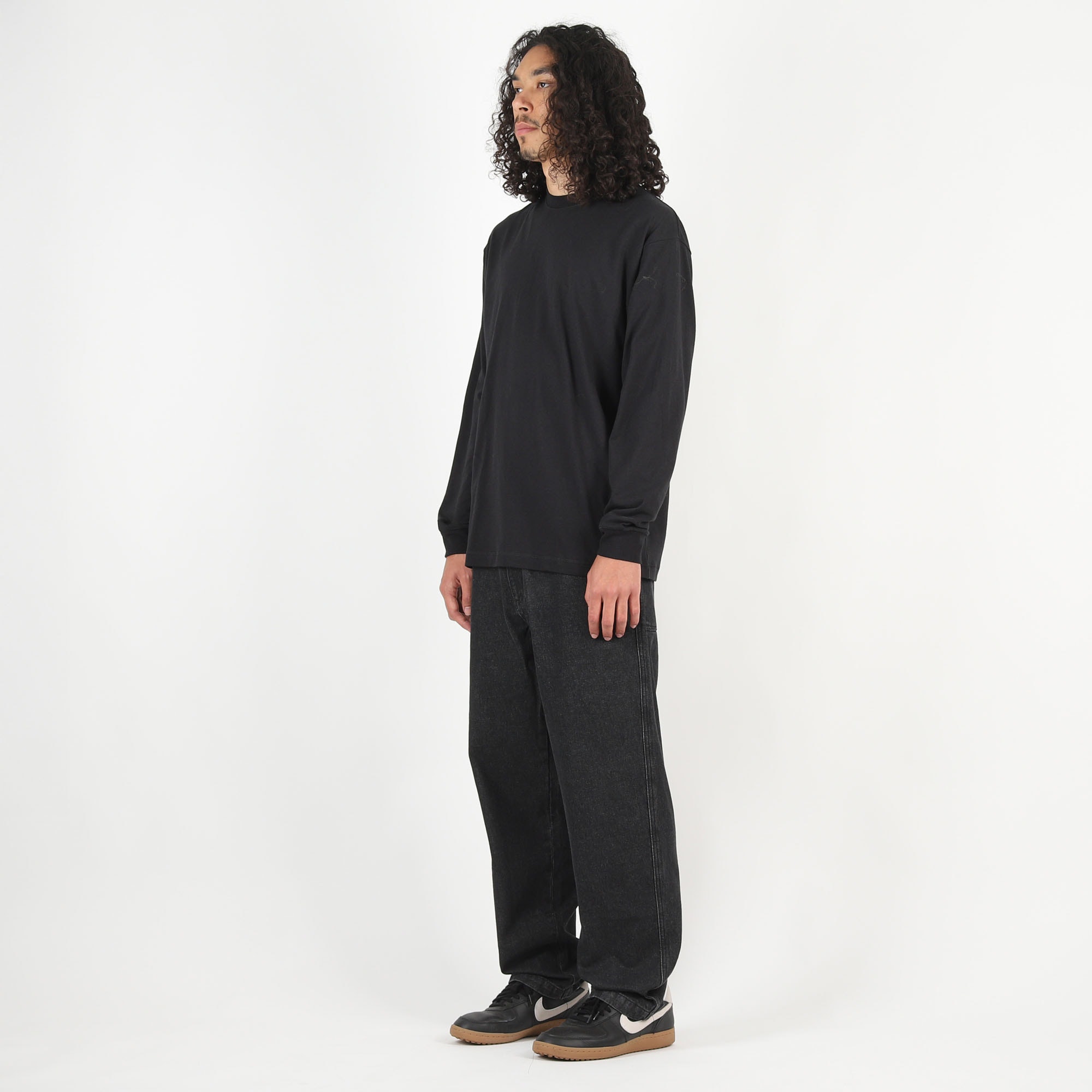 Nike Wool Classics L/S T-Shirt - Black product photo