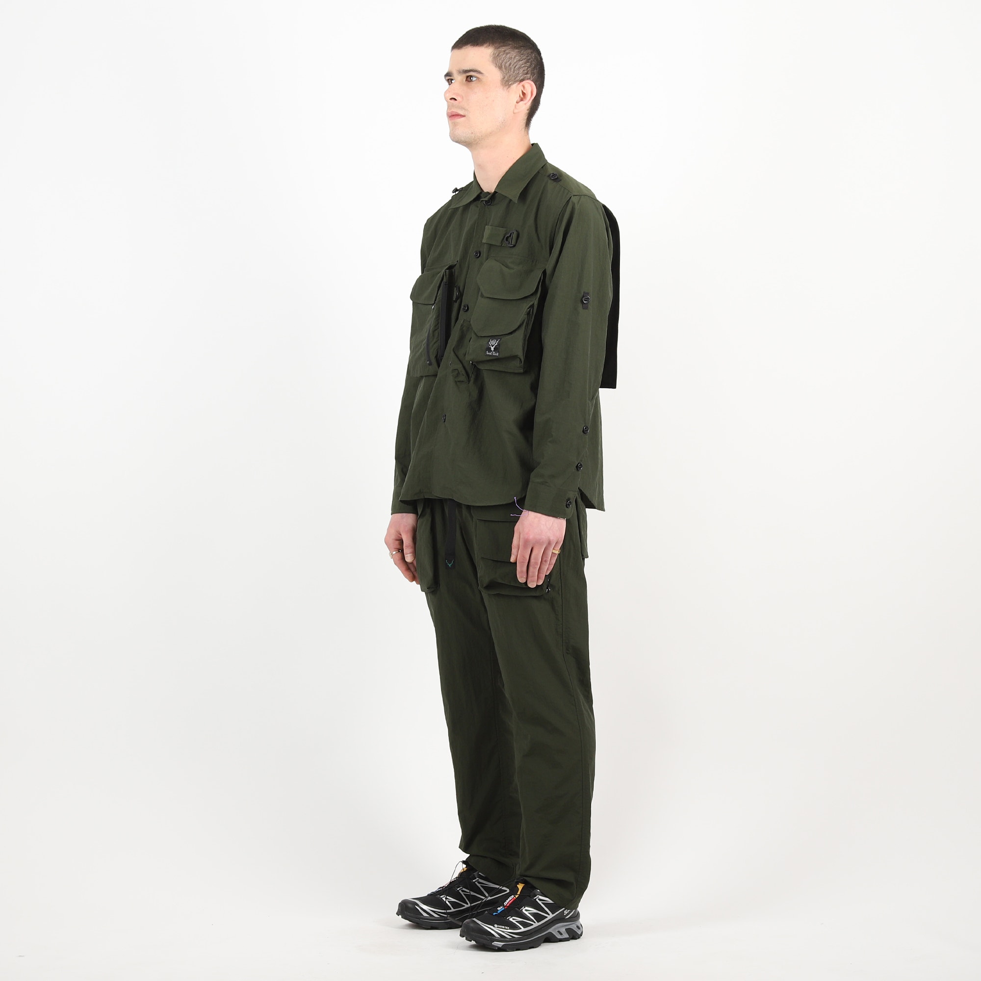 Tenkara Trout Shirt - Green product photo