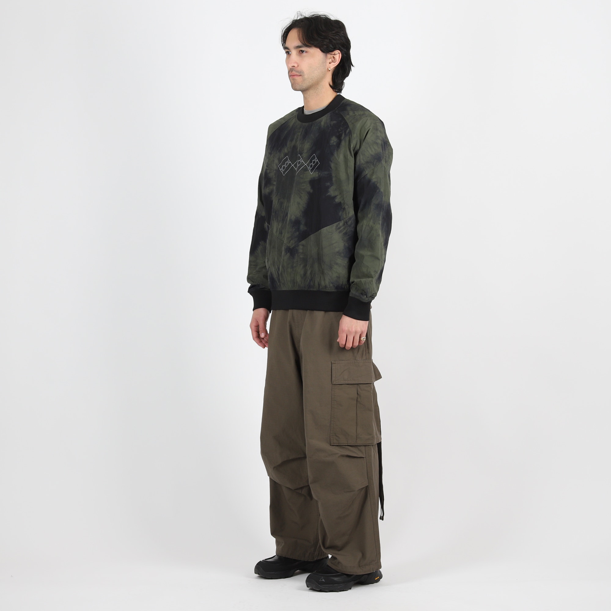 Tech Sports Crew - Black/Olive product photo