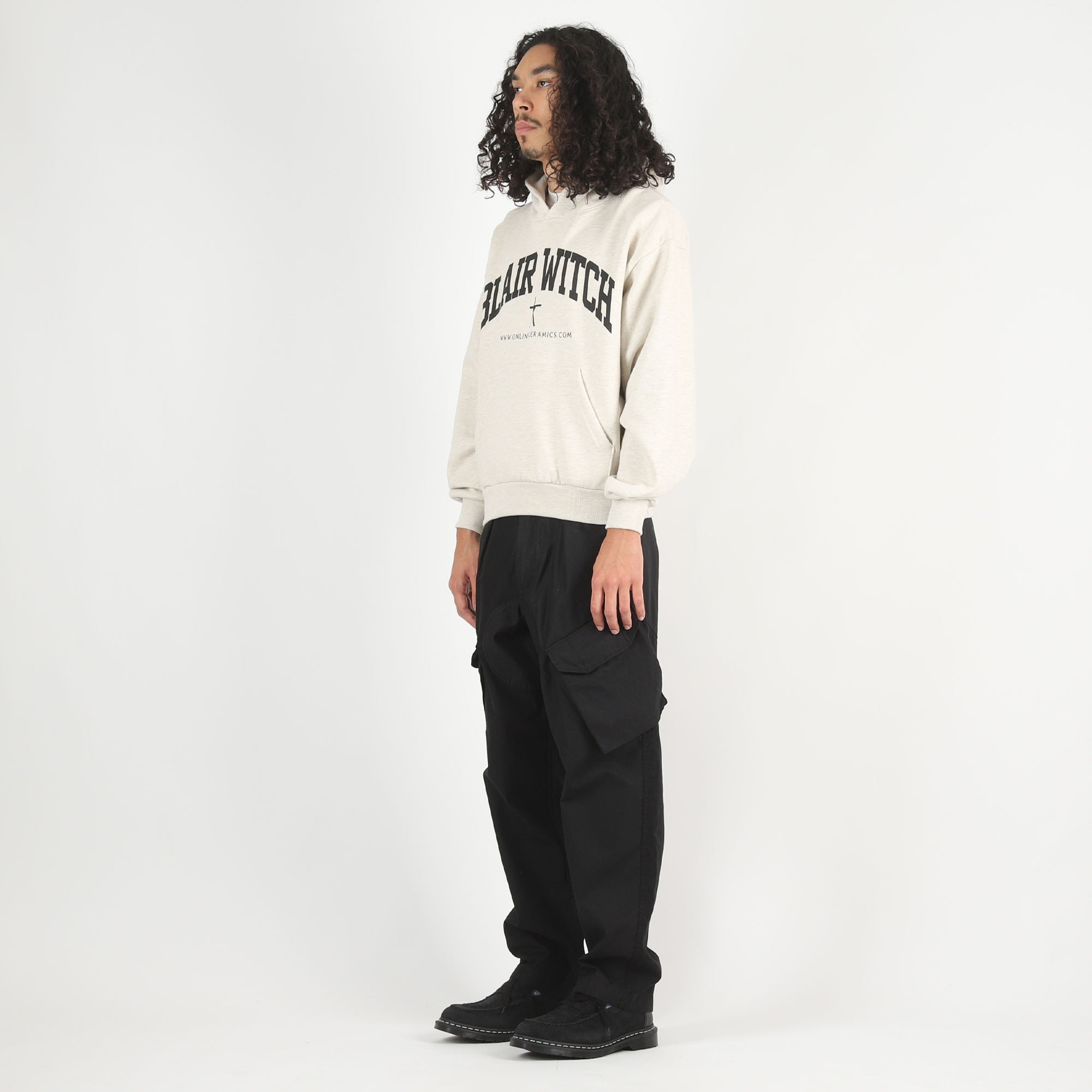 The Blair Witch Nobody Help Hoodie - Off White product photo
