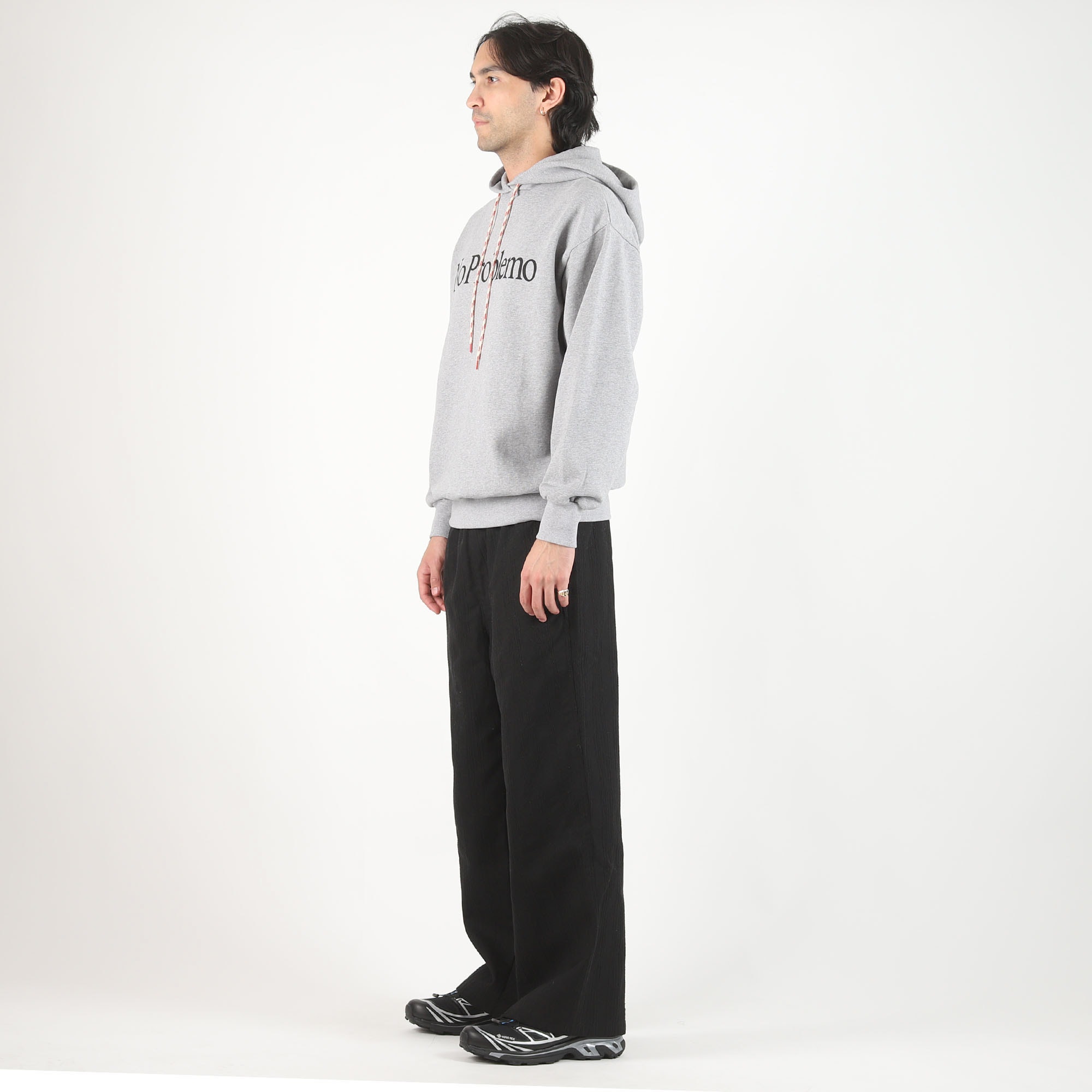 No Problemo Hoodie - Grey Marle product photo