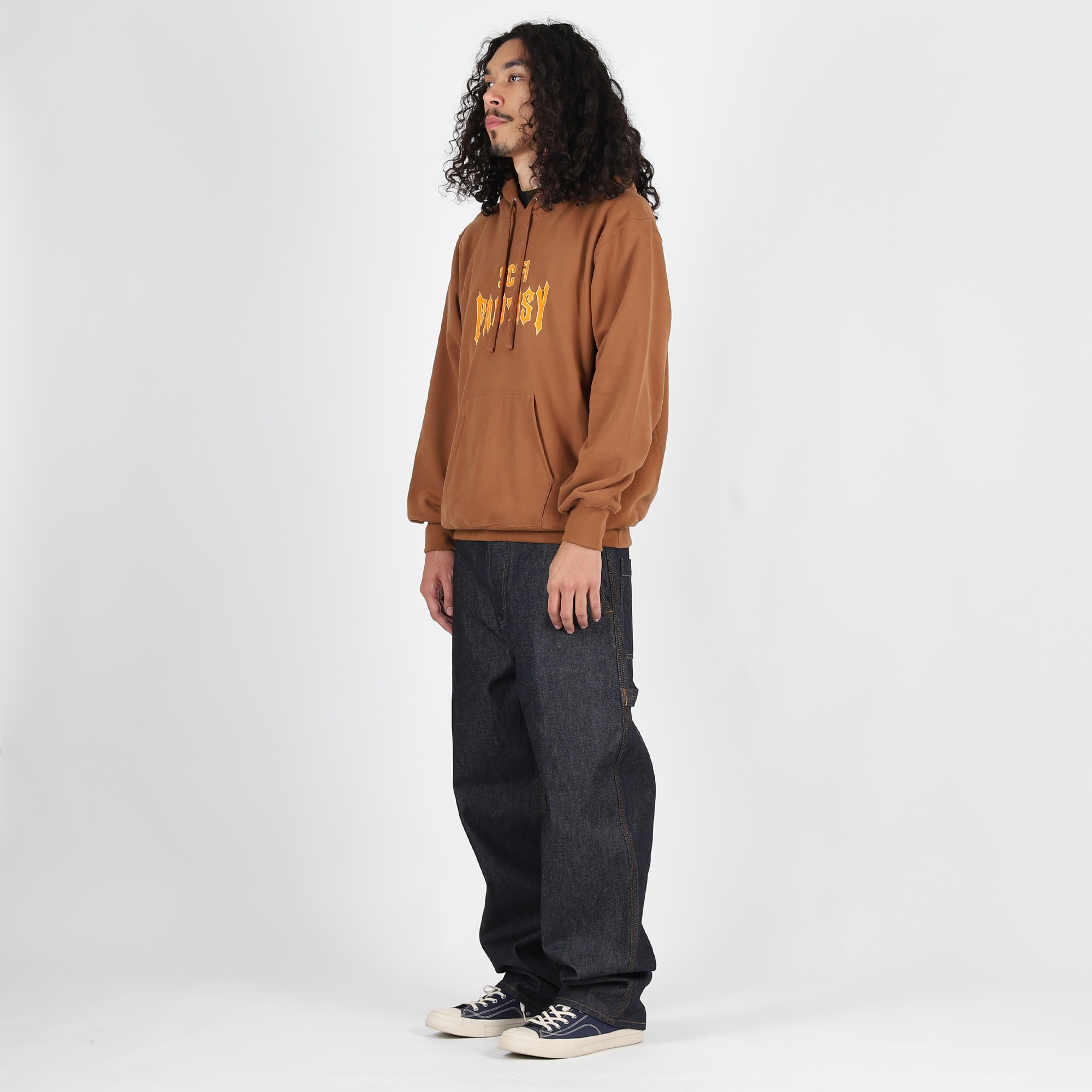 Biker Hood - Brown product photo