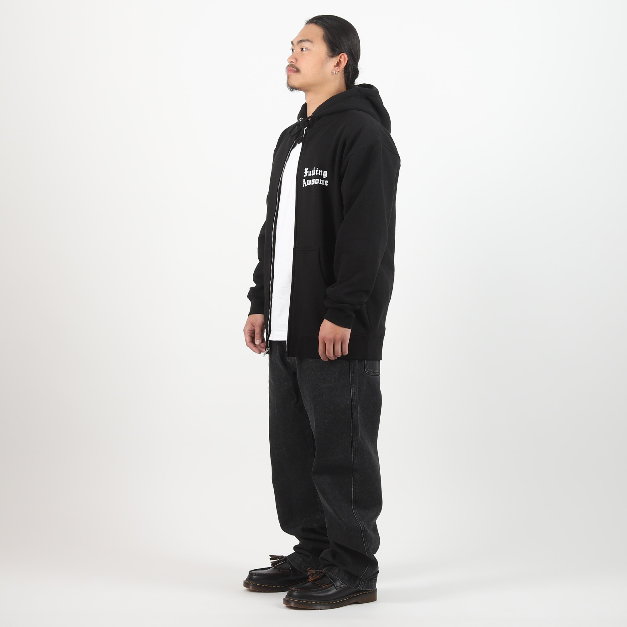 14th Century Zip Hoodie - Black product photo