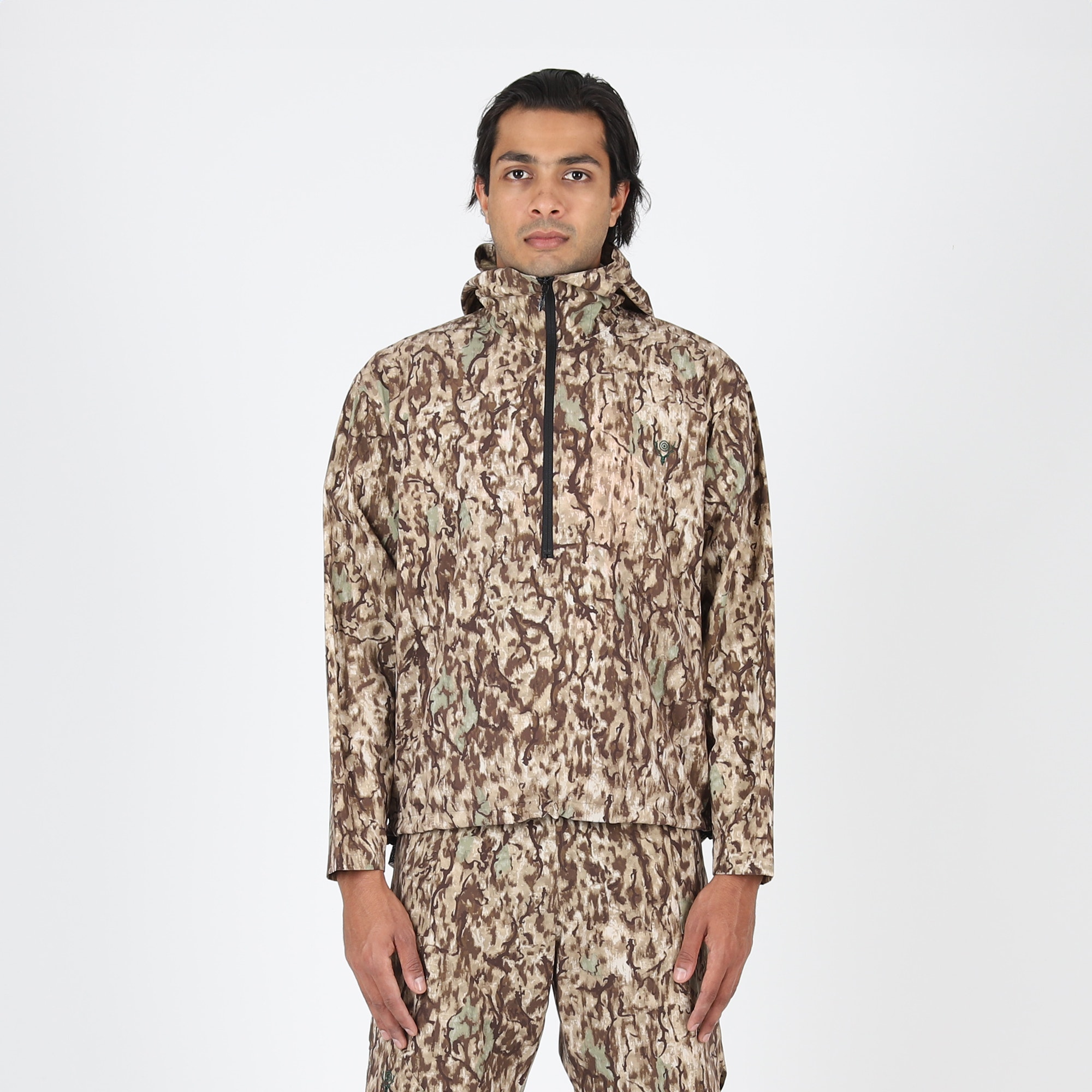 Poly Twill Boulder Parka - Camo Printed product photo